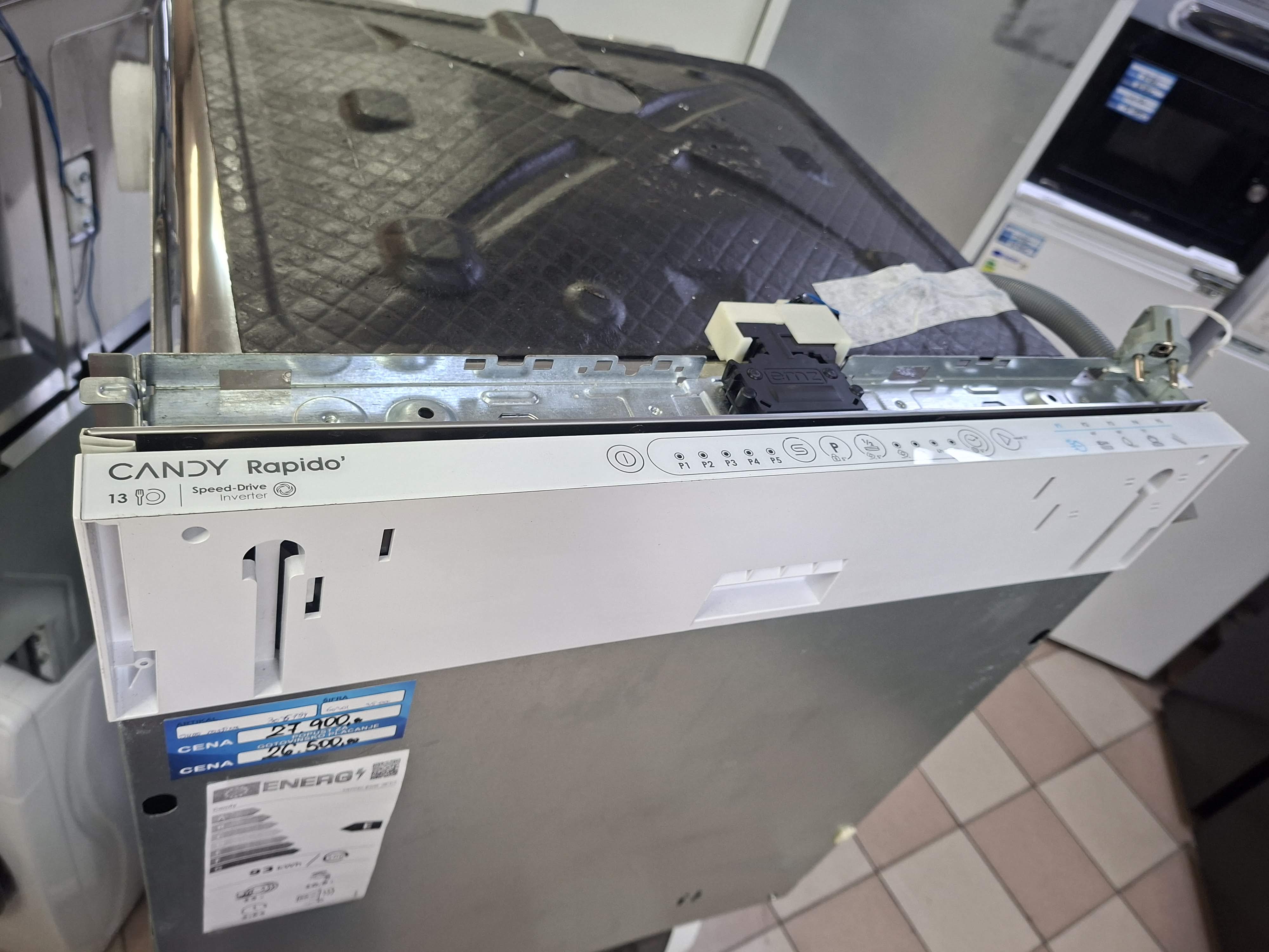 Ugradna sudo mašina Candy CIPMC E0W 3E53 (4) , 13 kompleta