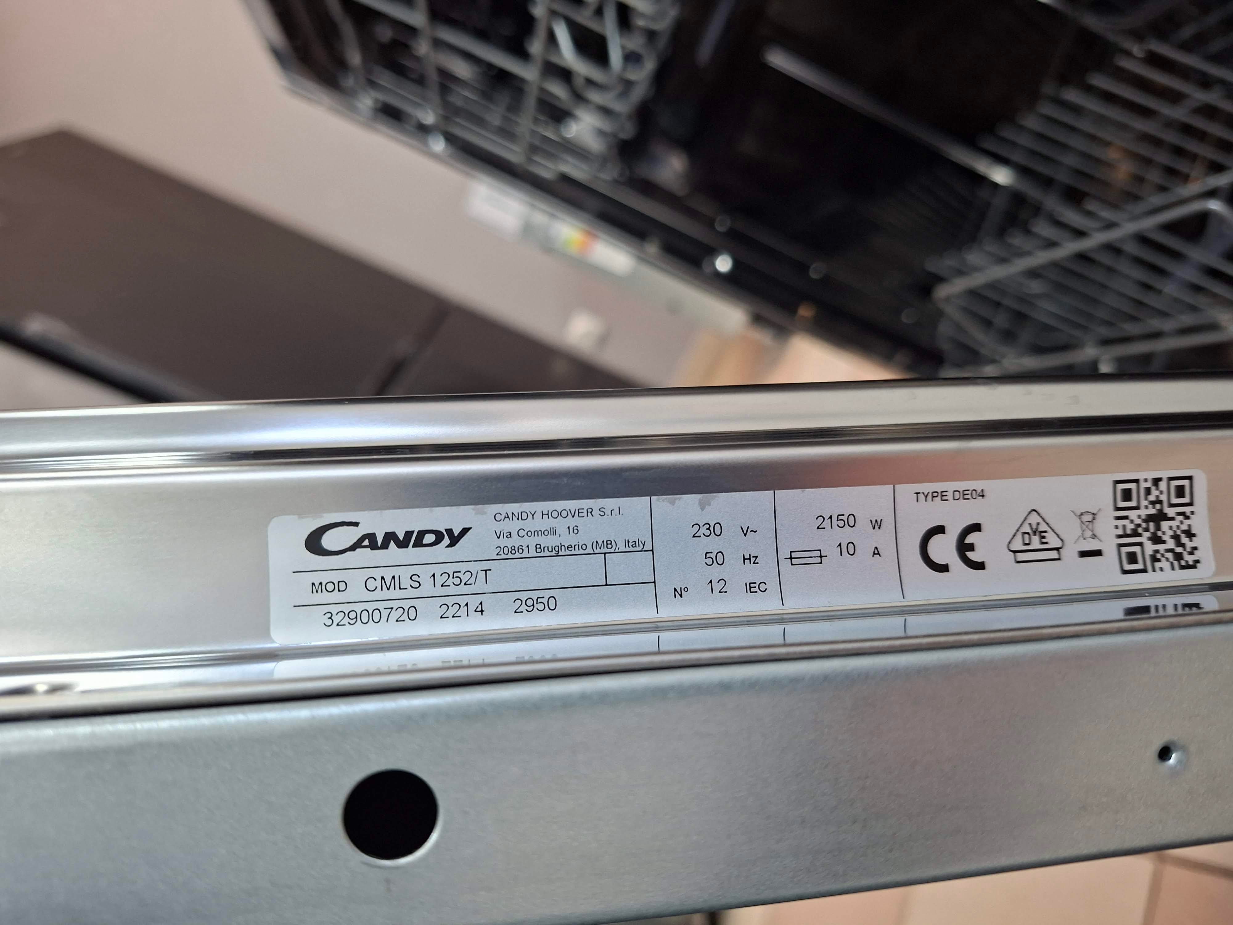 Ugradna sudo mašina Candy CMLS 1252/T (2), 12 kompleta