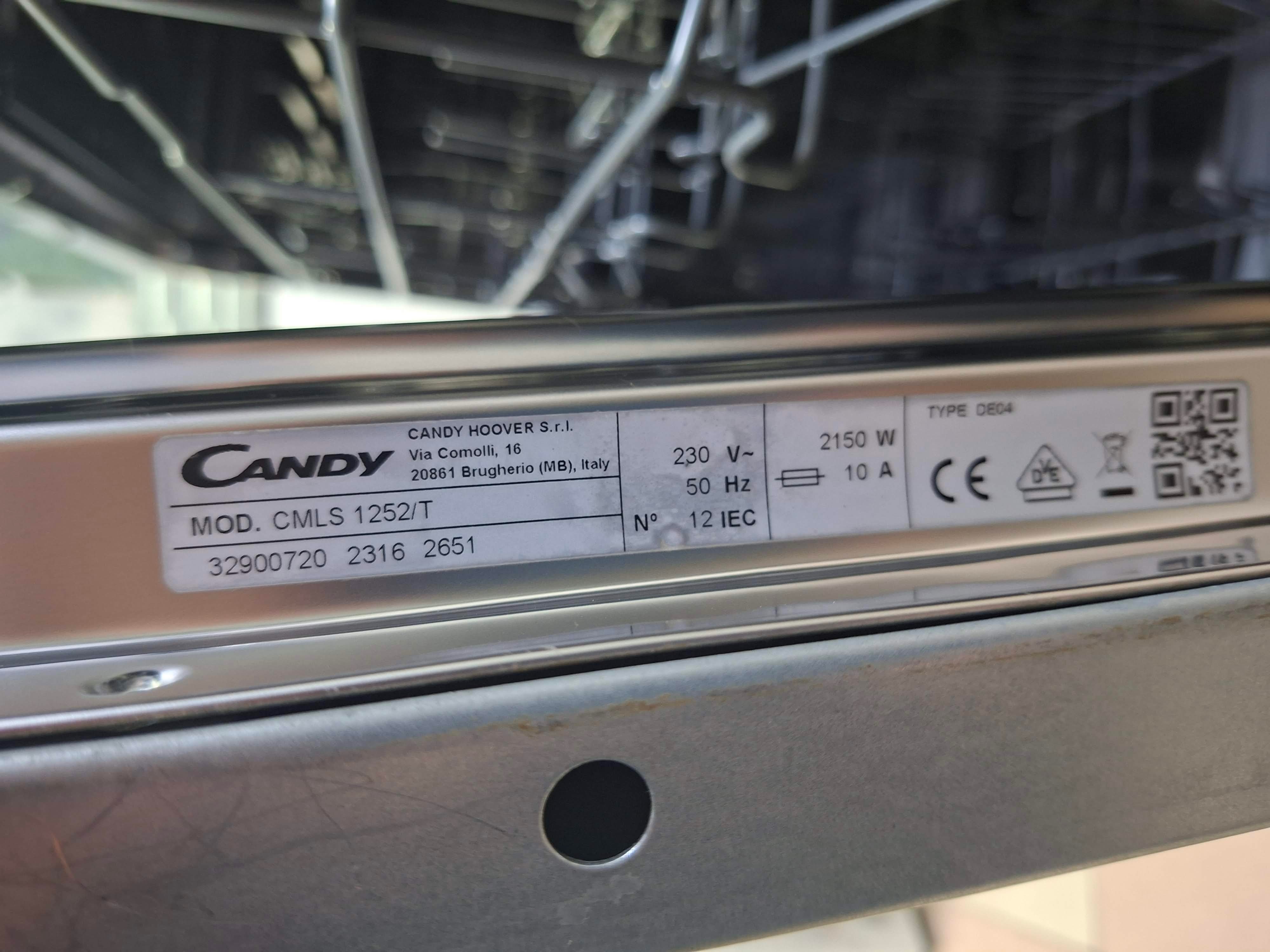 Ugradna sudo mašina Candy CMLS 1252/T (2), 12 kompleta