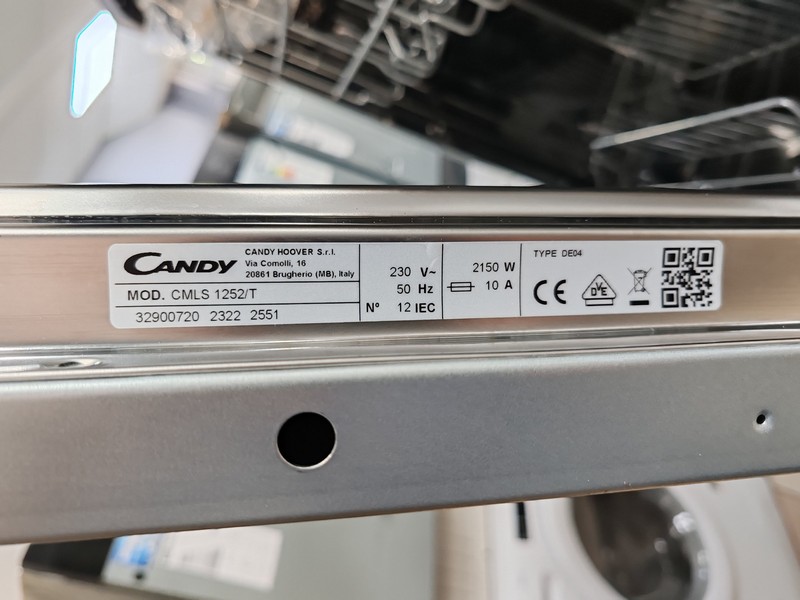 Ugradna sudo mašina Candy CMLS 1252/T, 12 kompleta