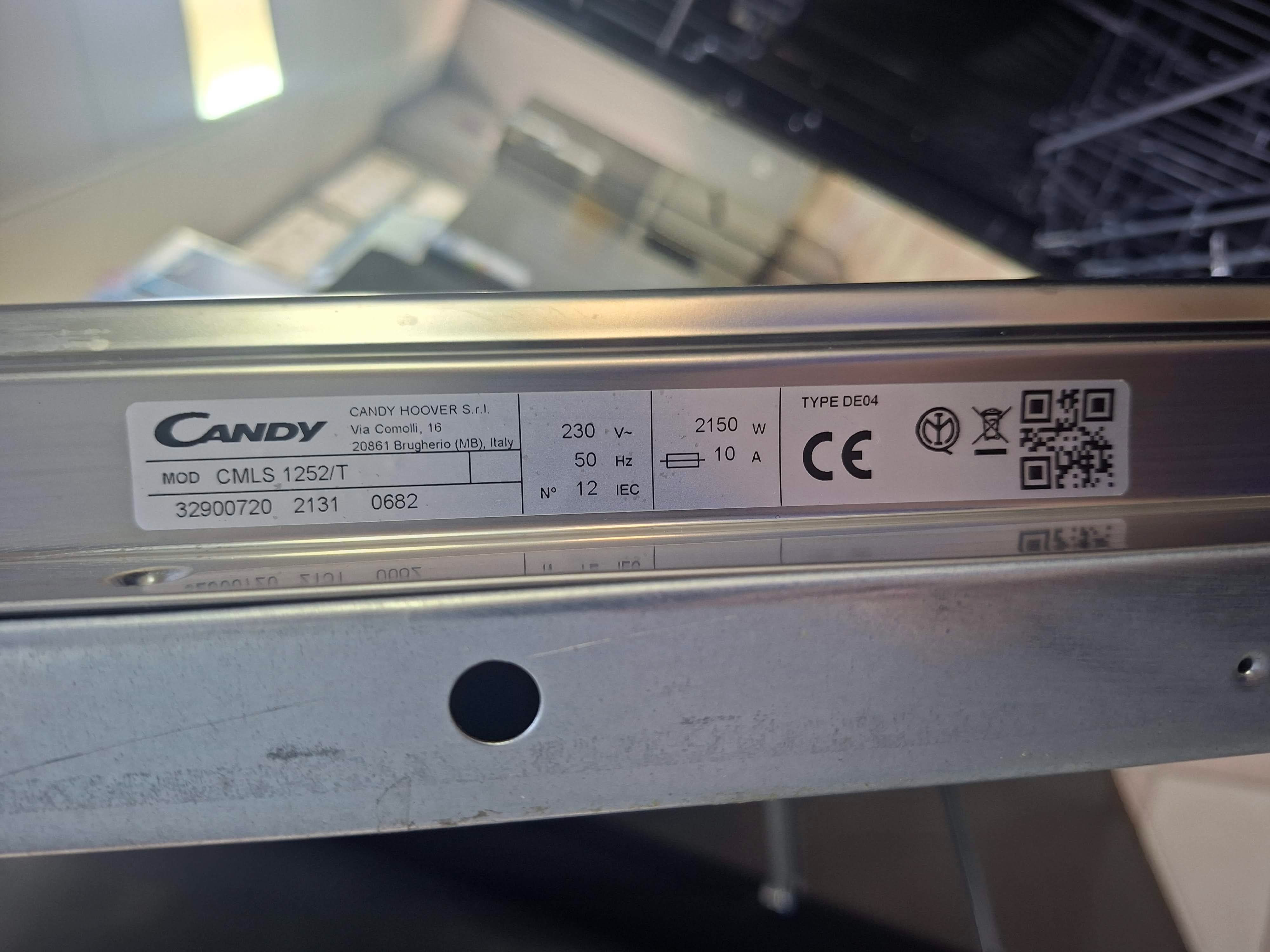Ugradna sudo mašina Candy CMLS 1252/T, 12 kompleta