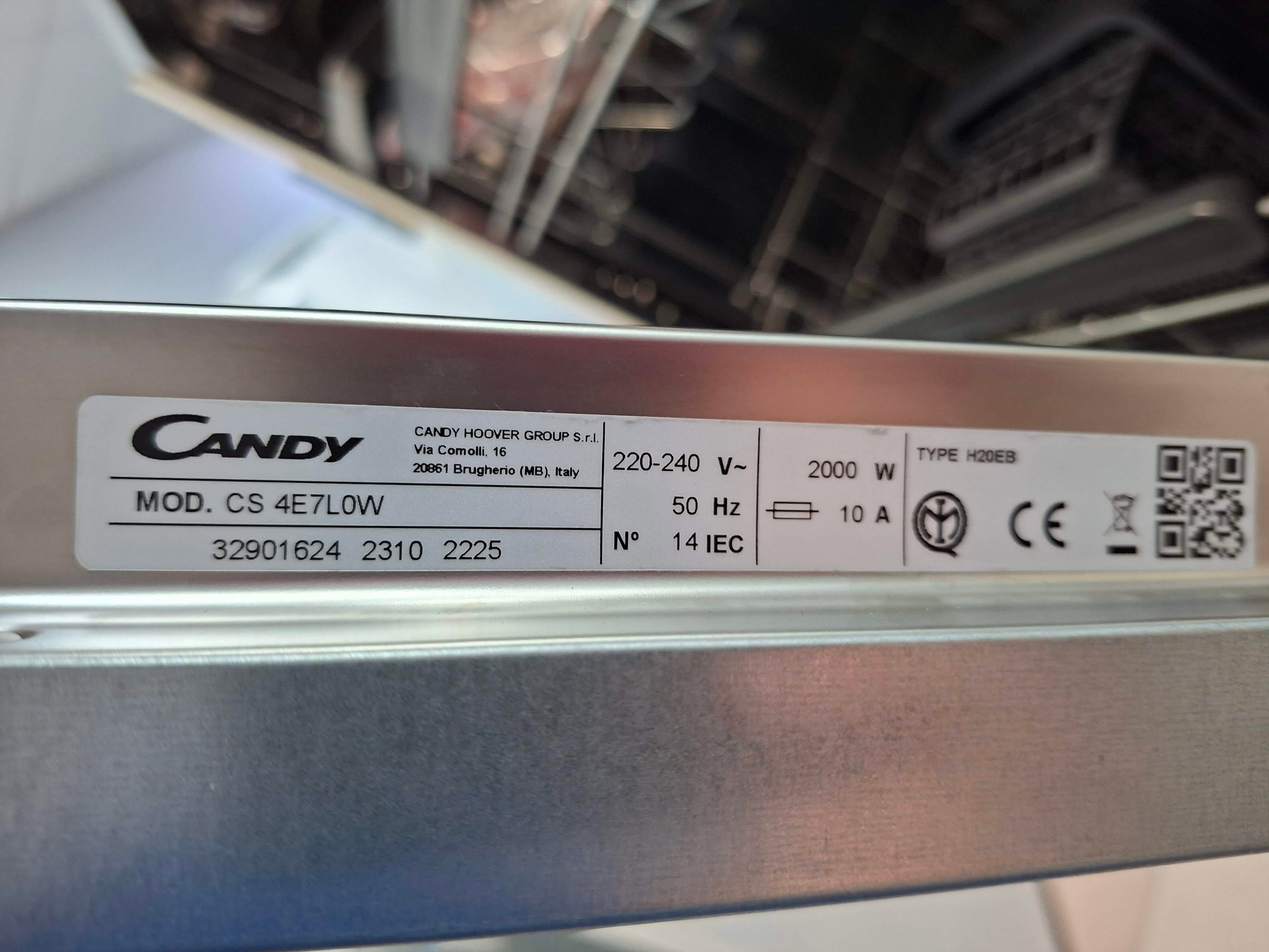 Ugradna sudo mašina Candy CS 4E7L0W, 14 kompleta