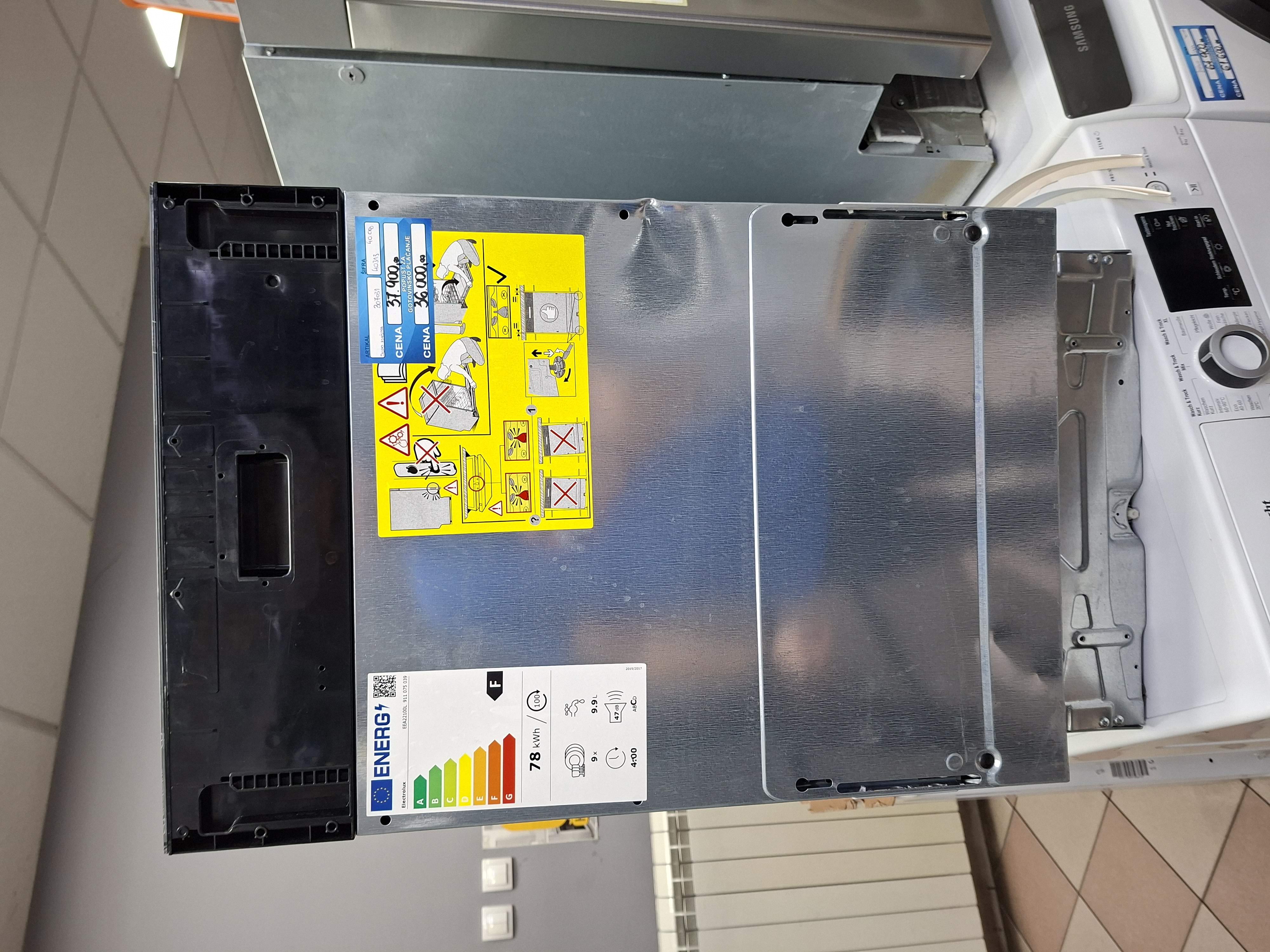 Ugradna Sudo mašina Electrolux EEA22100L , 9 kompleta