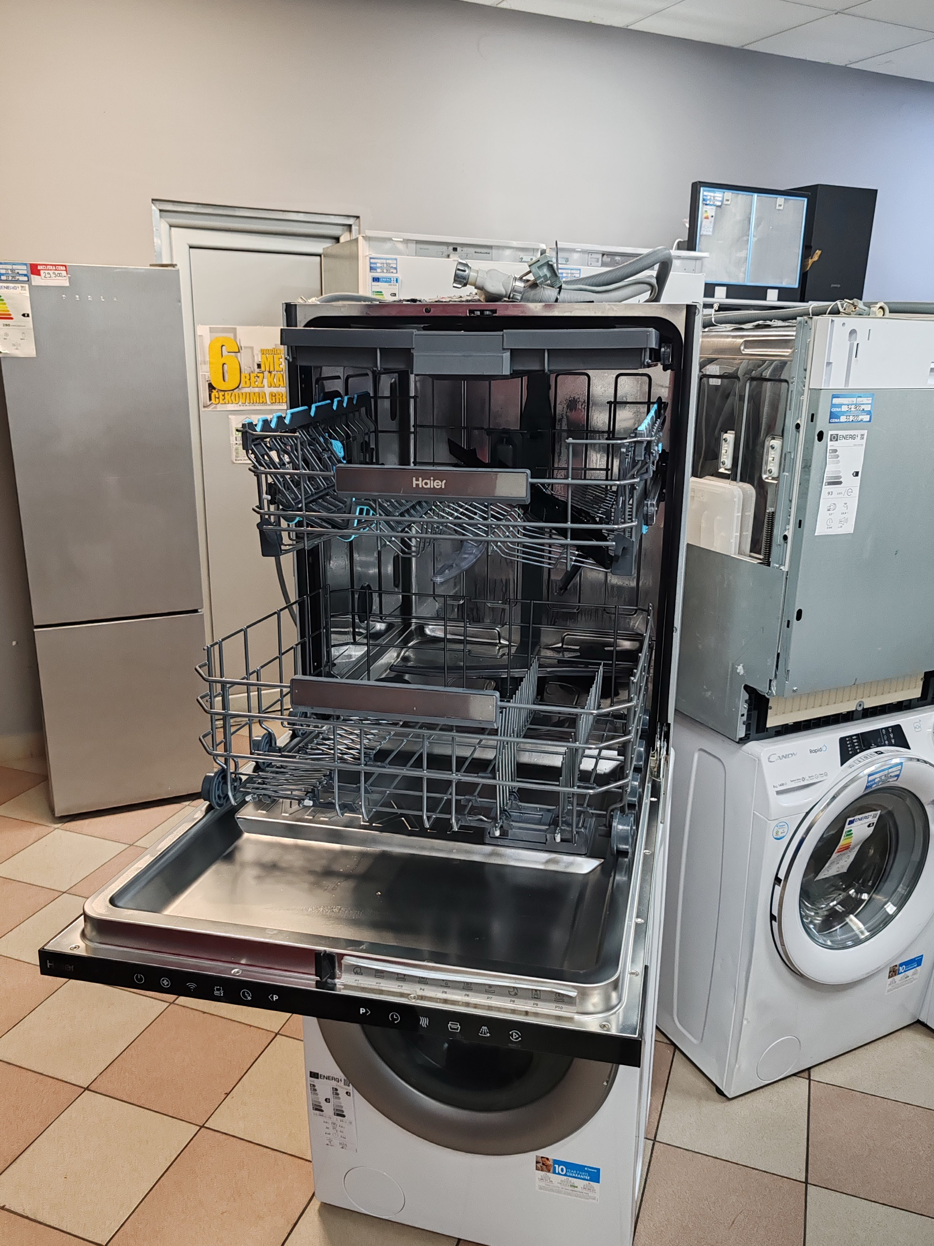 Ugradna Sudo mašina Haier XI 6B0S3FSB, 16 kompleta