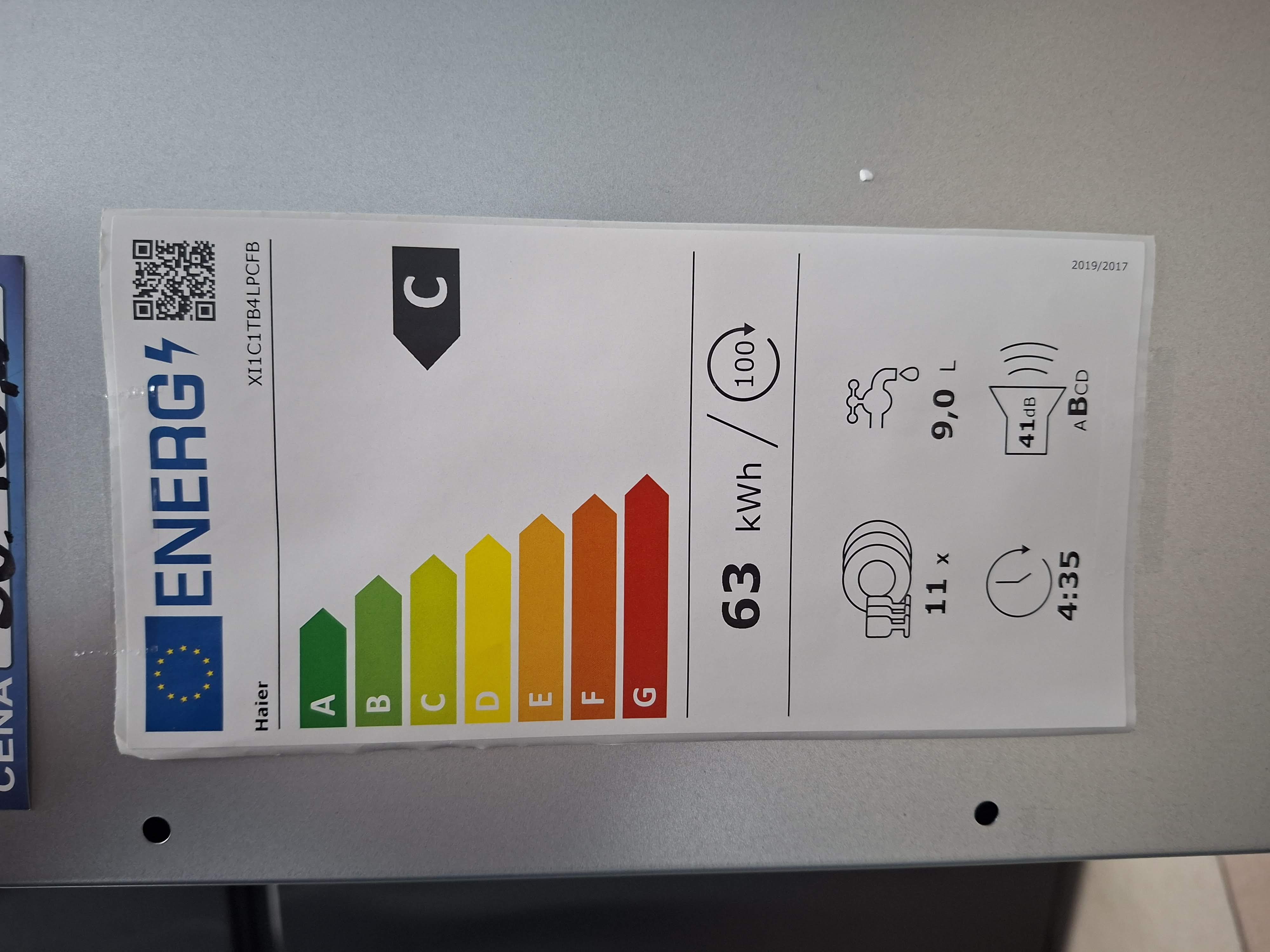 Ugradna sudo mašina Haier XI1C1TB4LPCFB, 45cm