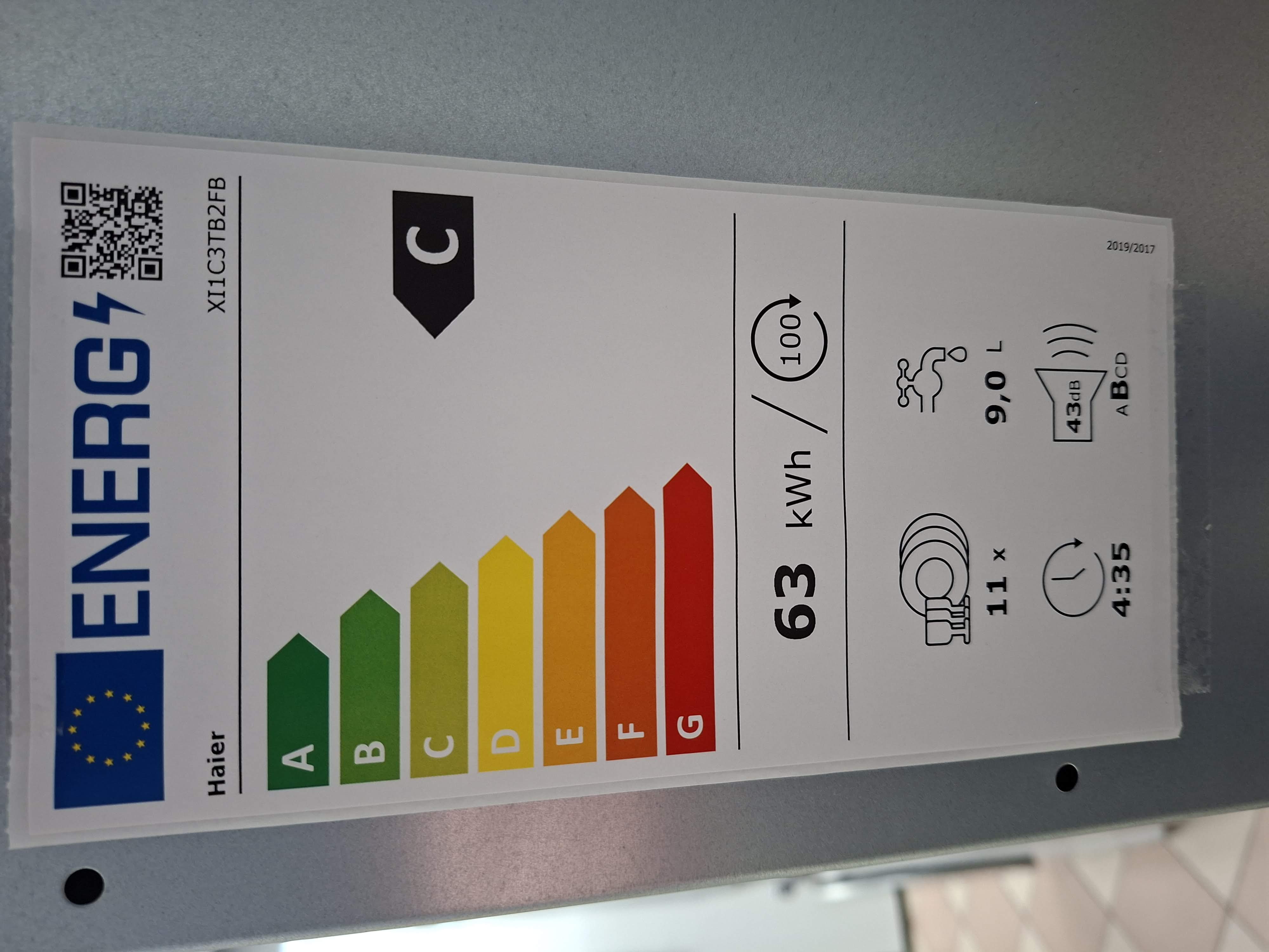 Ugradna Sudo mašina Haier XI1C3TB2FB, 45cm