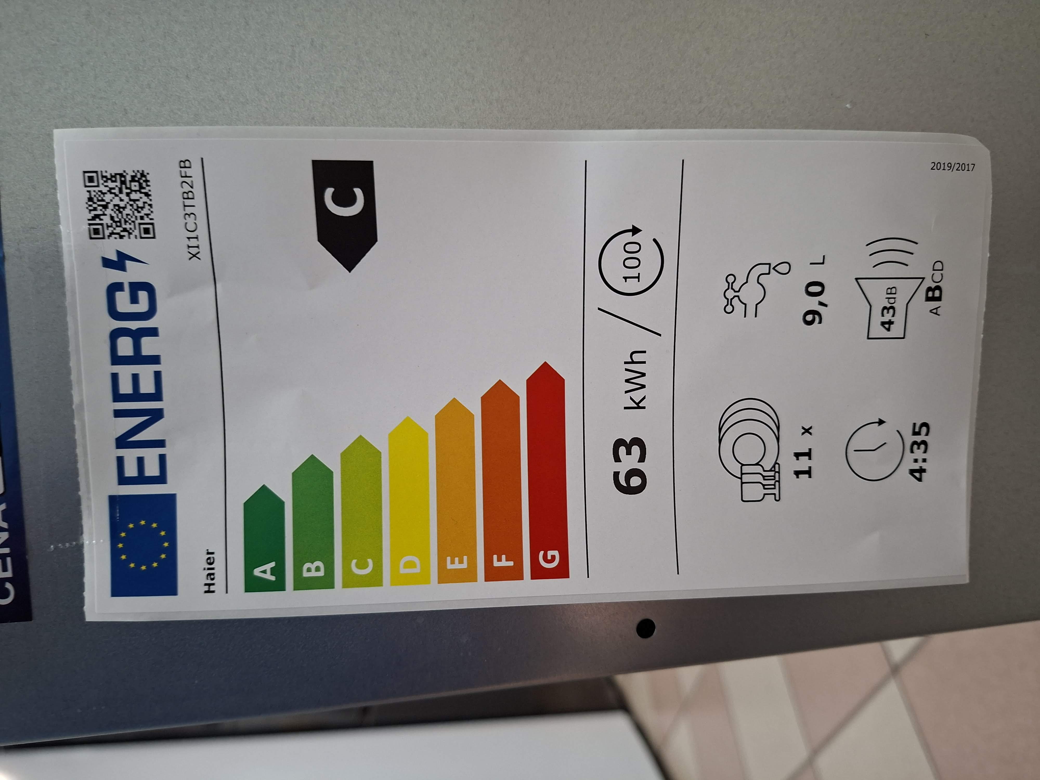 Ugradna Sudo mašina Haier XI1C3TB2FB, 45cm