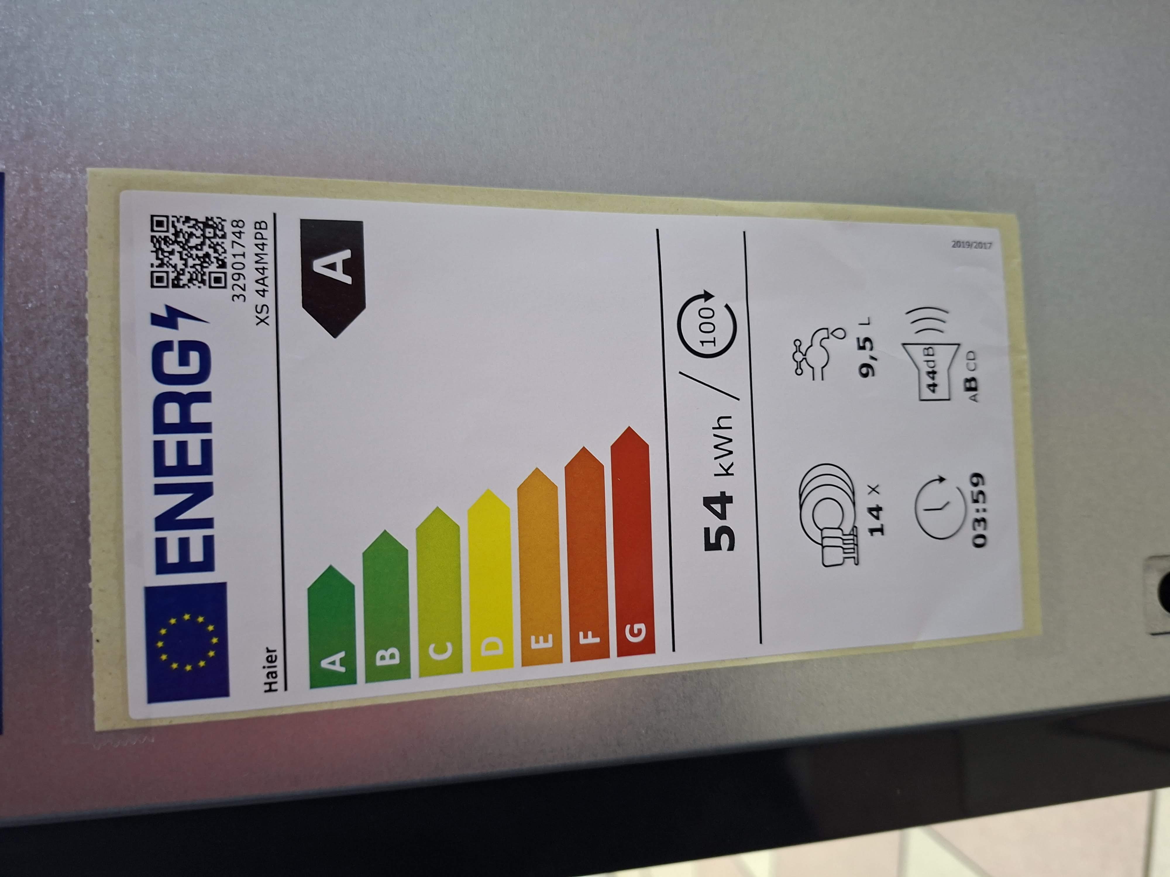 Ugradna Sudo mašina Haier XS 4A4M4PB , 14 kompleta