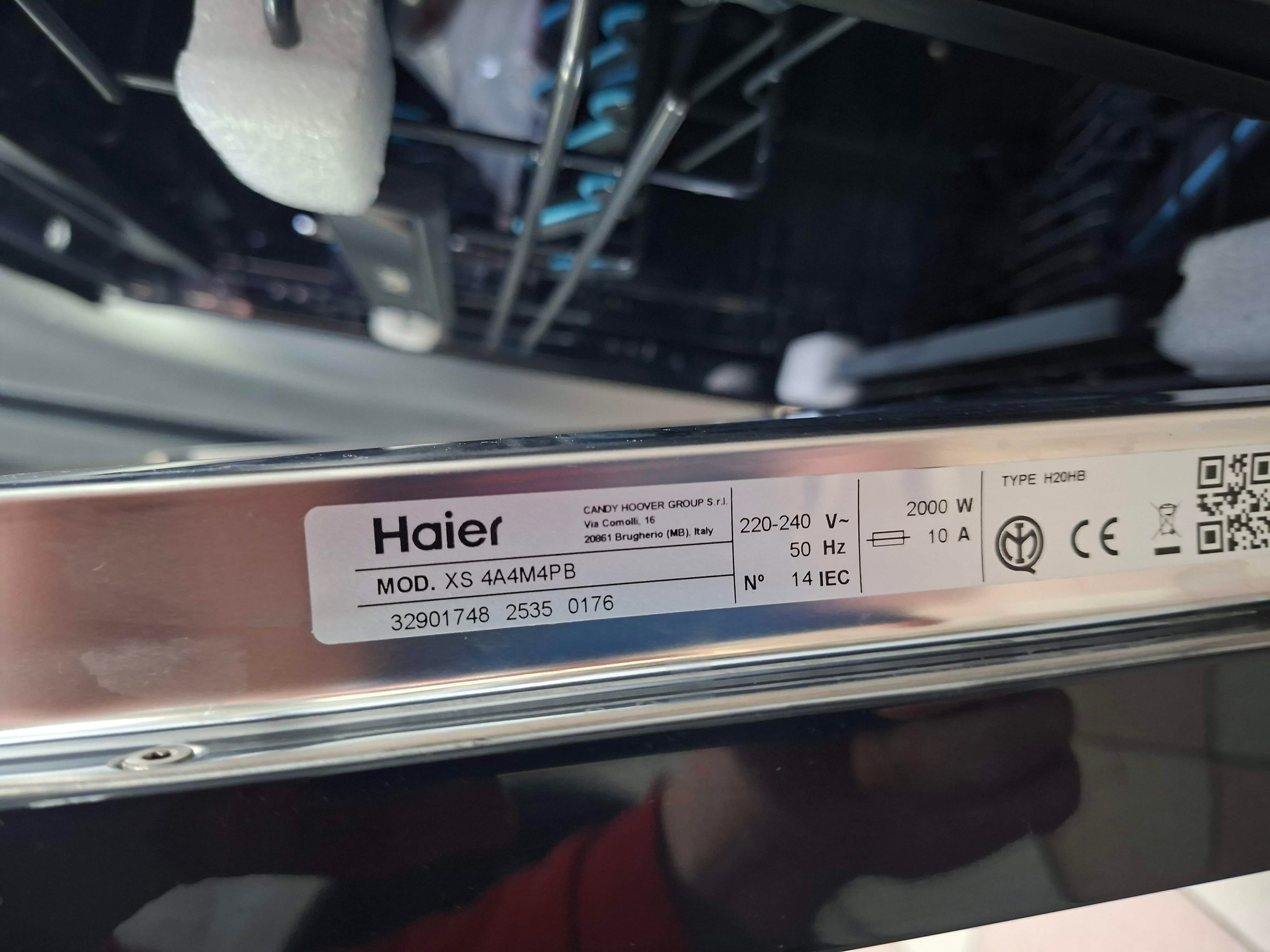 Ugradna Sudo mašina Haier XS 4A4M4PB , 14 kompleta