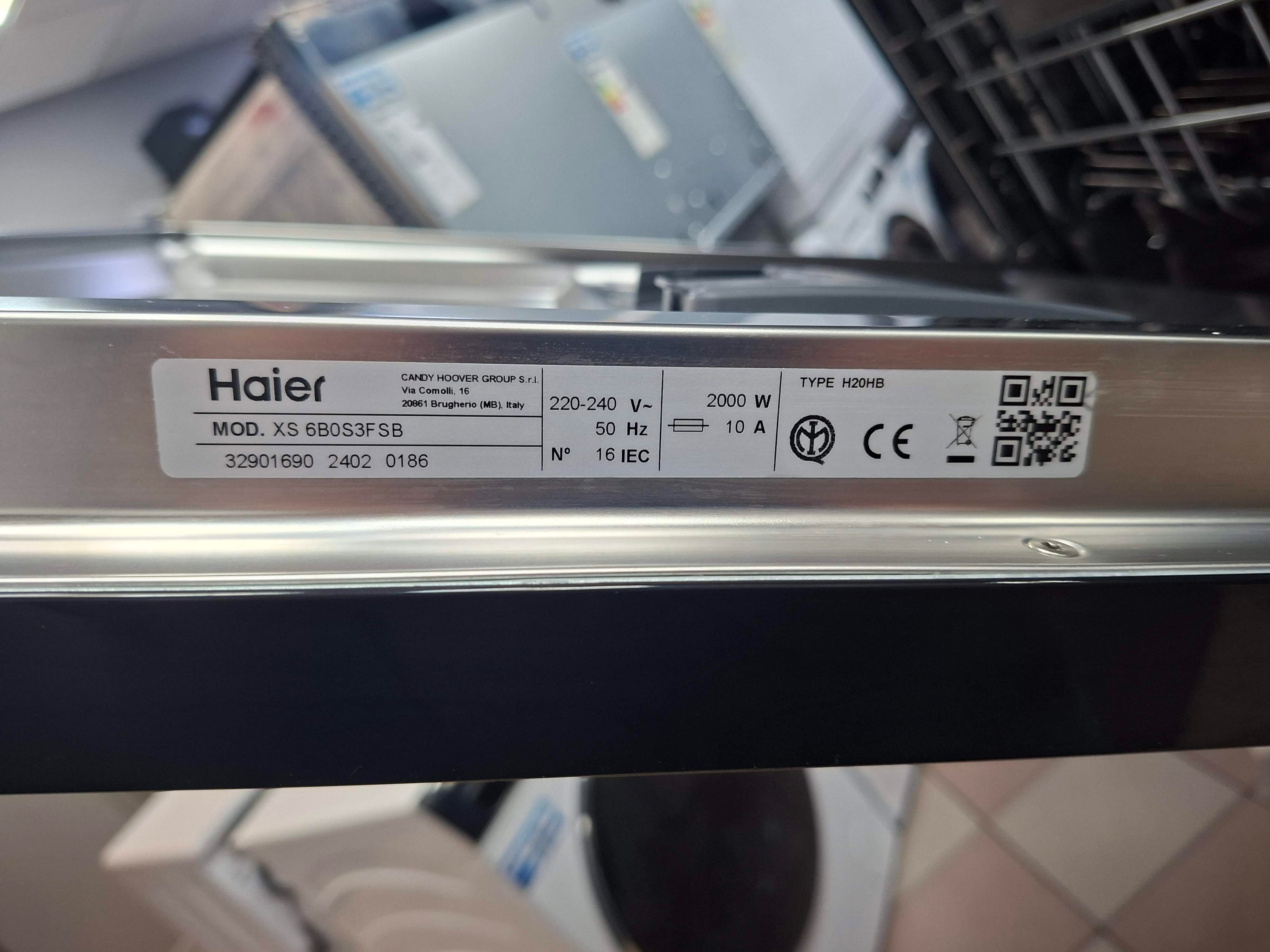 Ugradna Sudo mašina Haier XS 6B0S3FSB , 16 kompleta