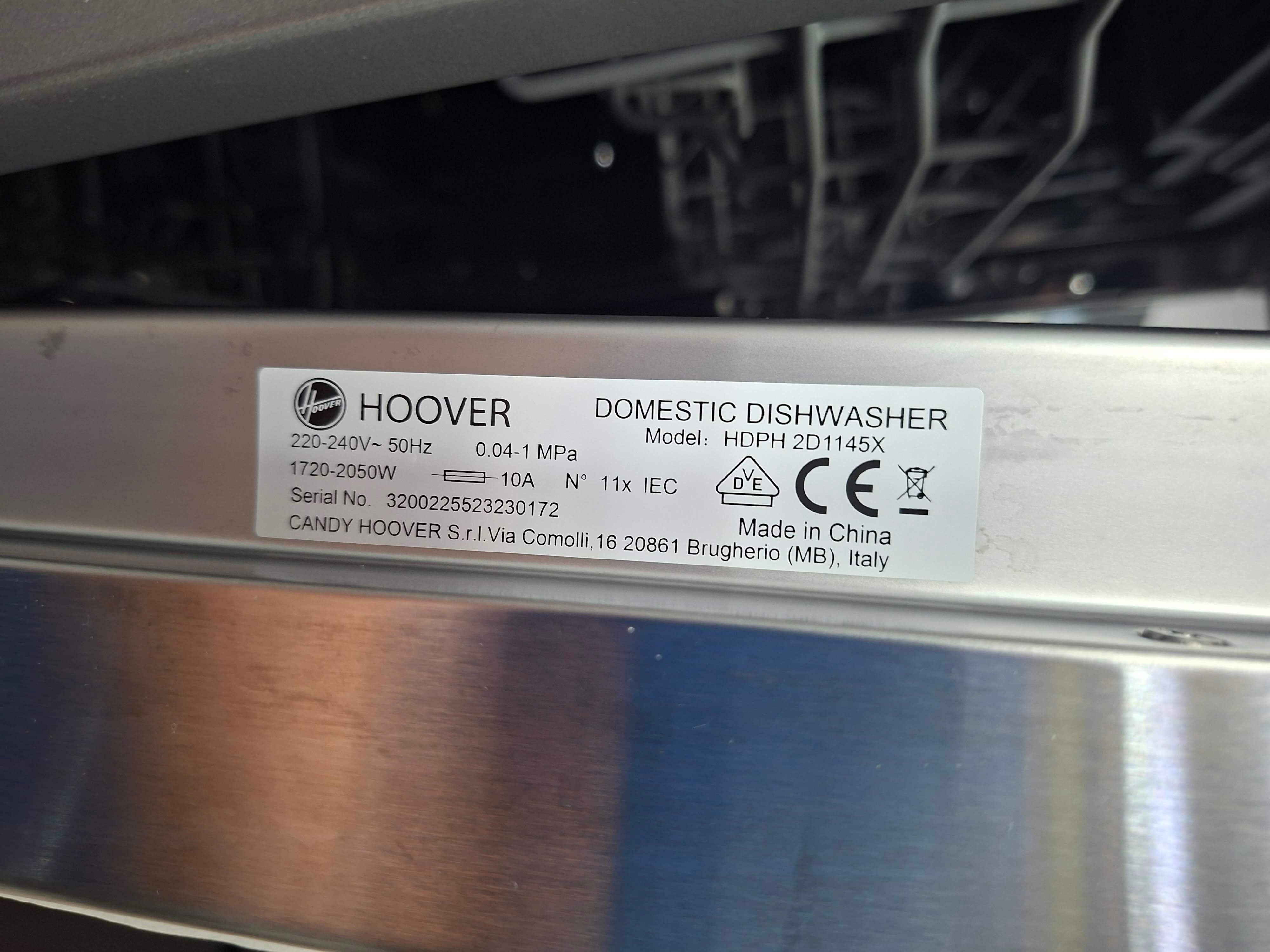 Ugradna Sudo mašina Hoover HDPH 2D1145X , 11 kompleta