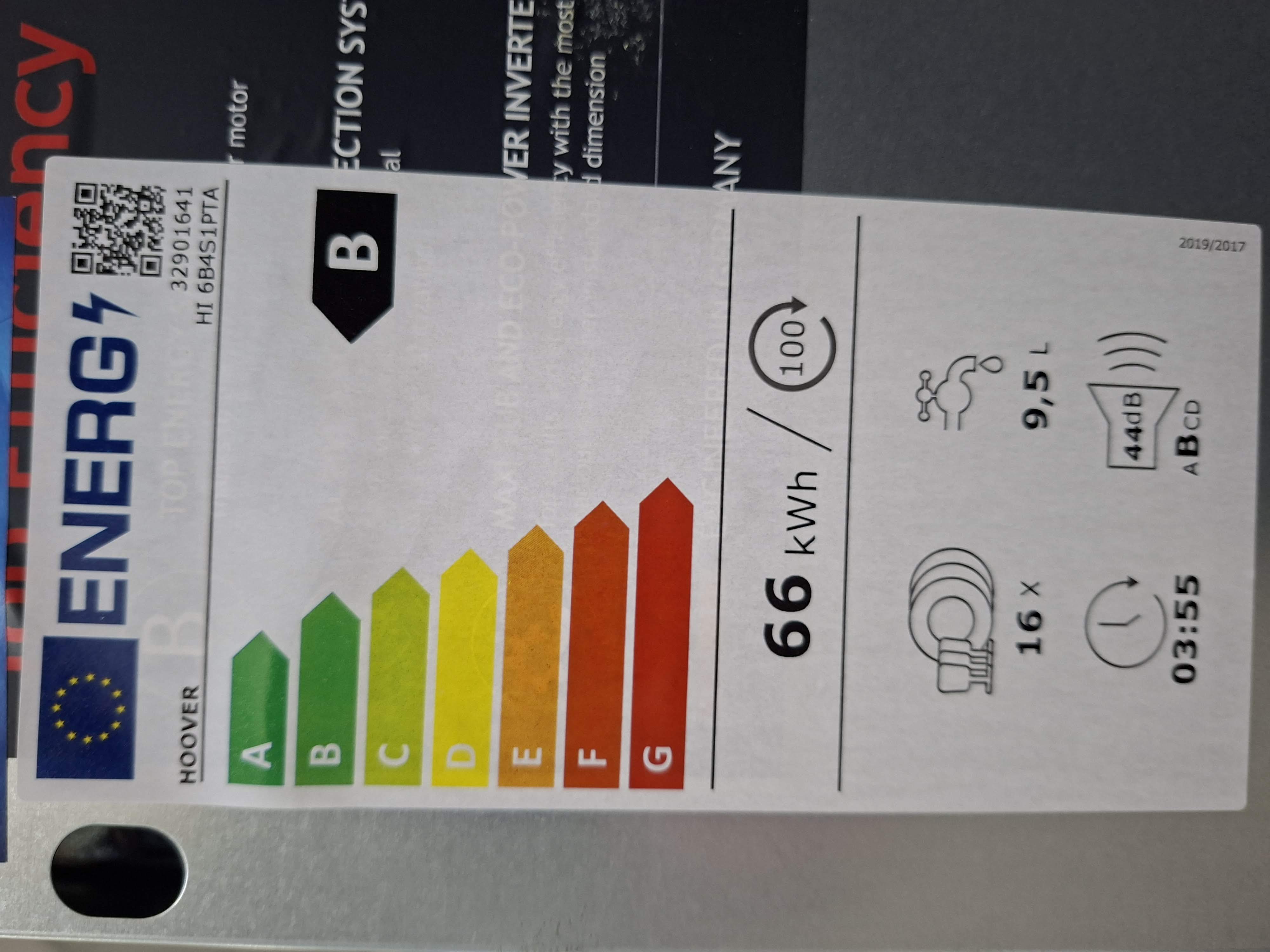 Ugradna Sudo mašina Hoover HI 6B4S1PTA , 16 kompleta