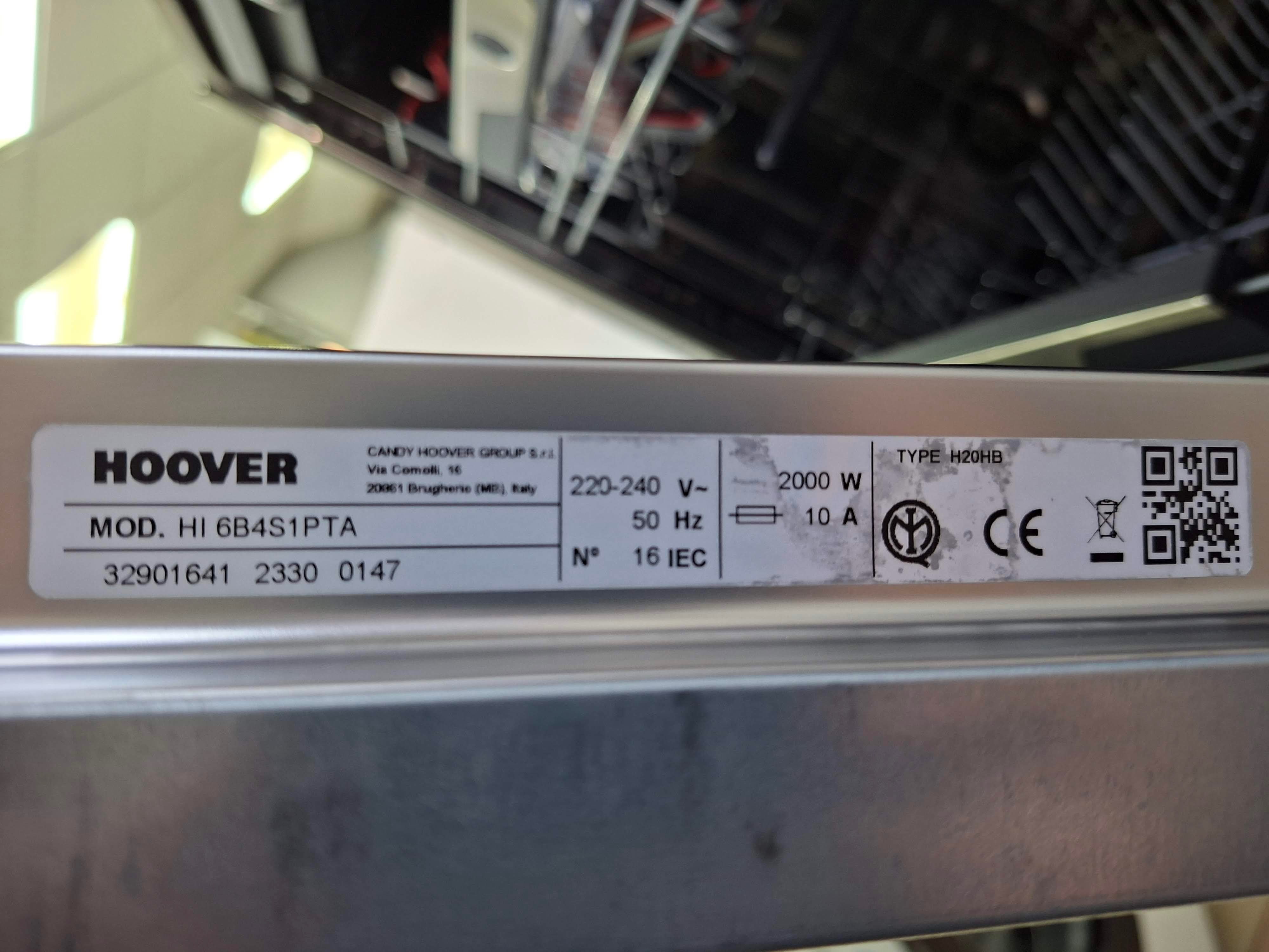 Ugradna Sudo mašina Hoover HI 6B4S1PTA , 16 kompleta