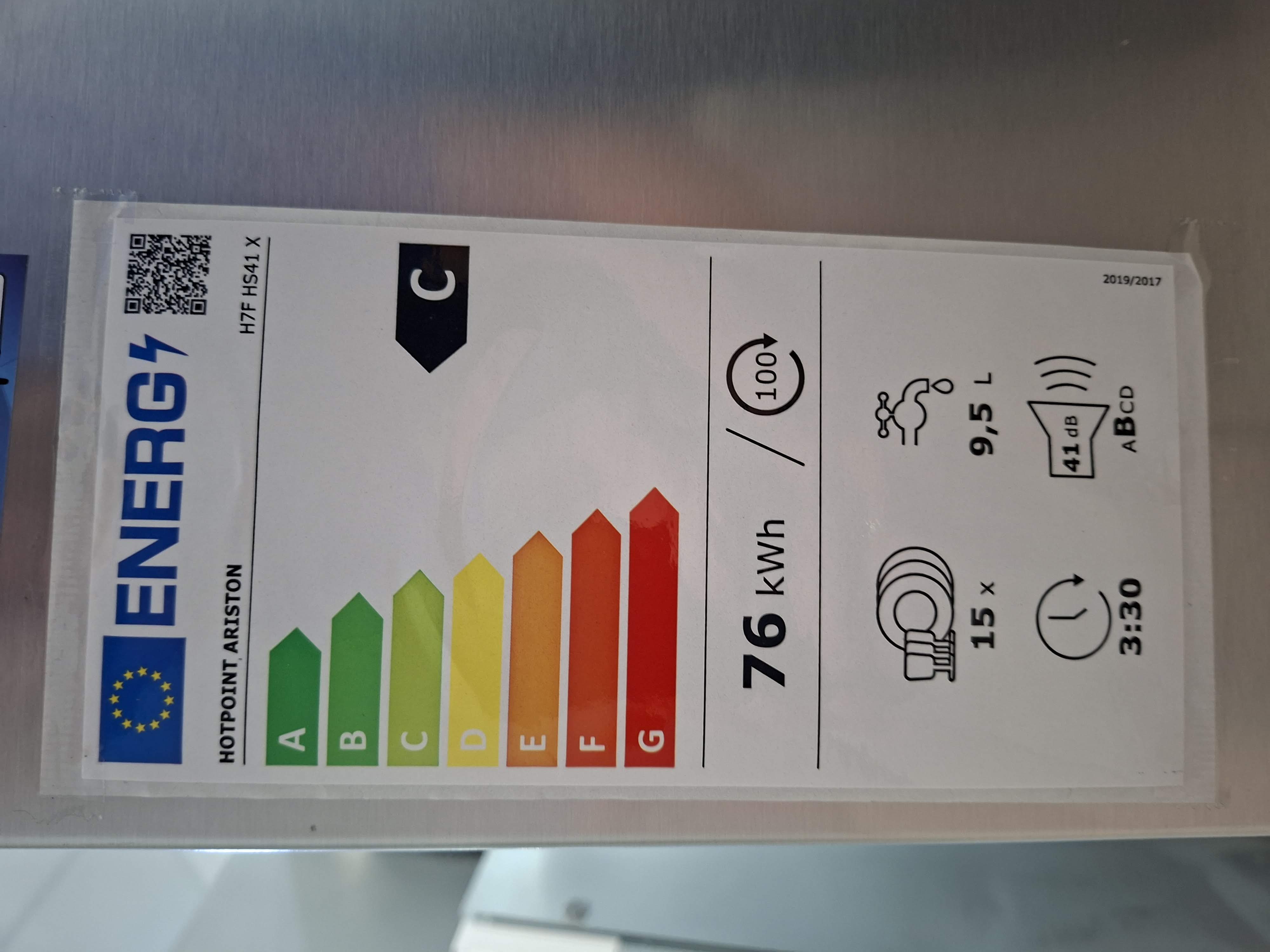 Ugradna Sudo mašina  Hotpoint Ariston H7F HS41 X , 60cm