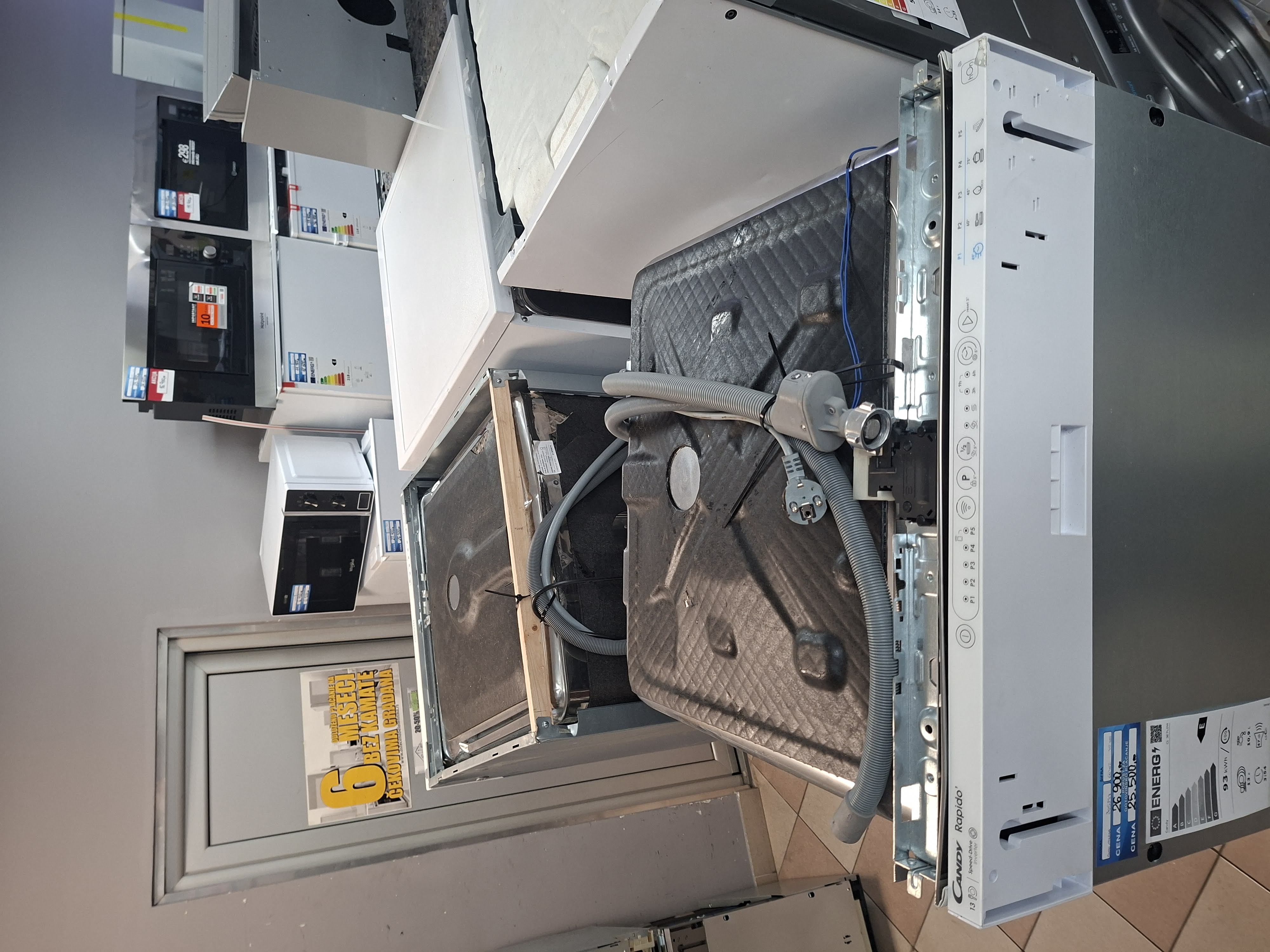 Ugradna Sudo mašina Indesit IN2IE14DNP80, 14 kompleta
