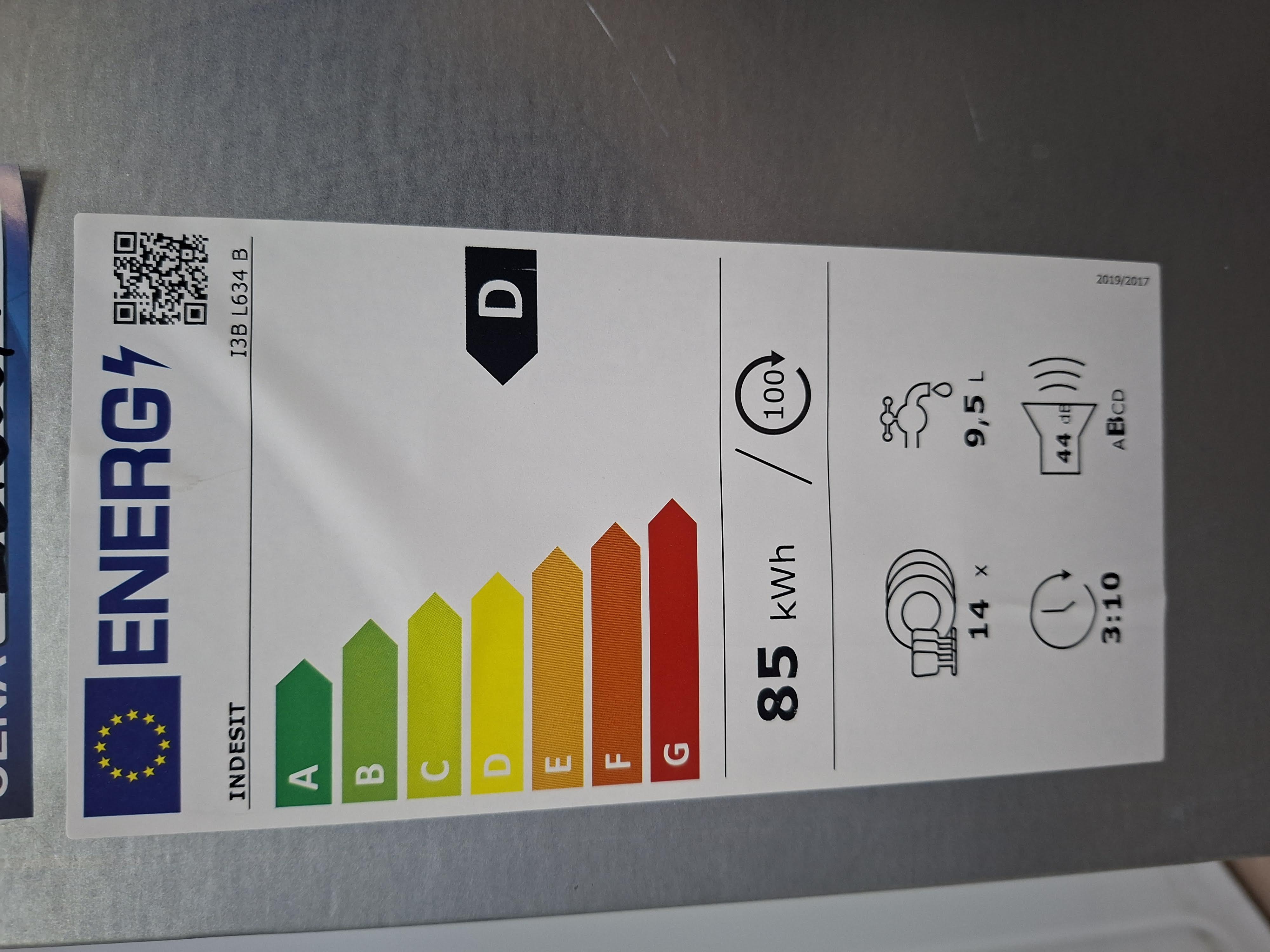 Ugradna sudo mašina Indesit I3B L634 B (2), 60cm