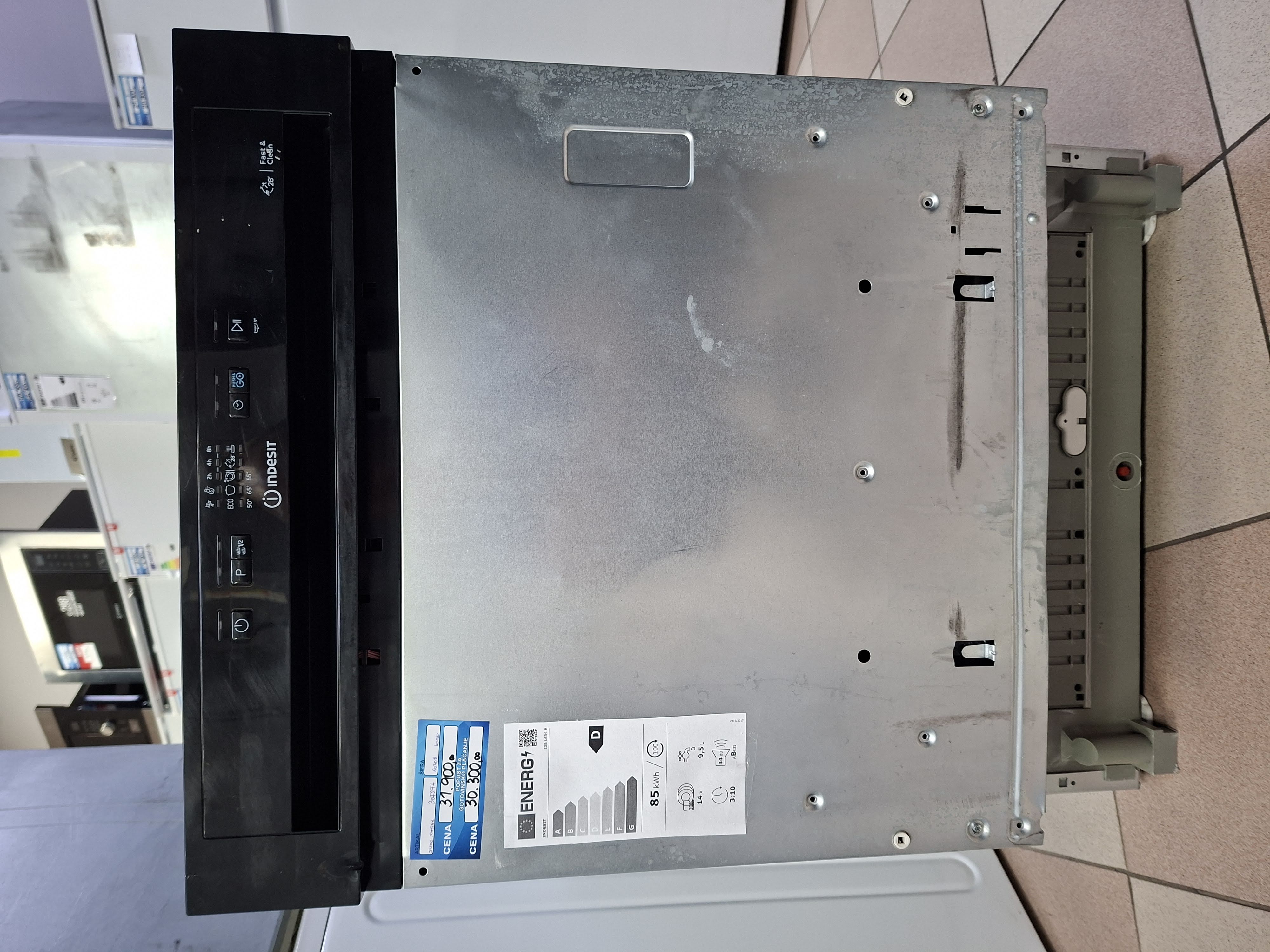 Ugradna sudo mašina Indesit I3B L634 B, 60cm