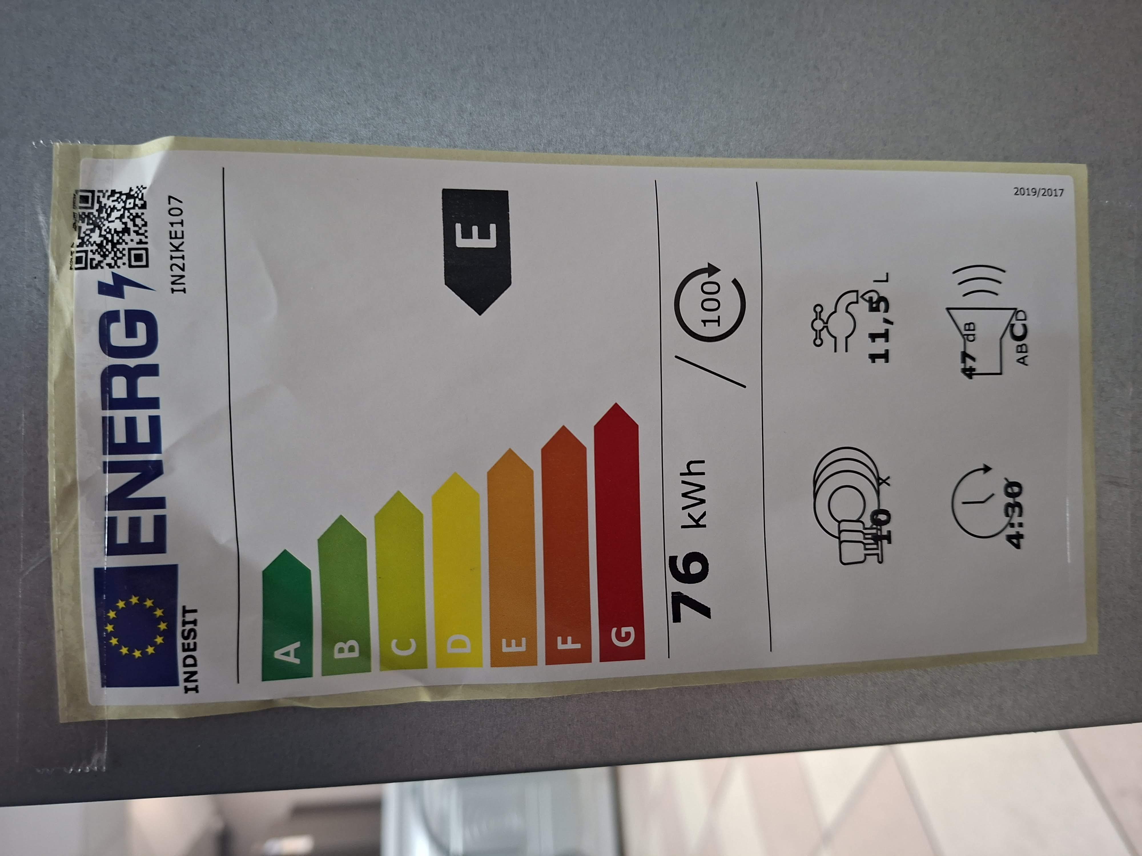 Ugradna sudo mašina Indesit IN2IKE107, 45 cm
