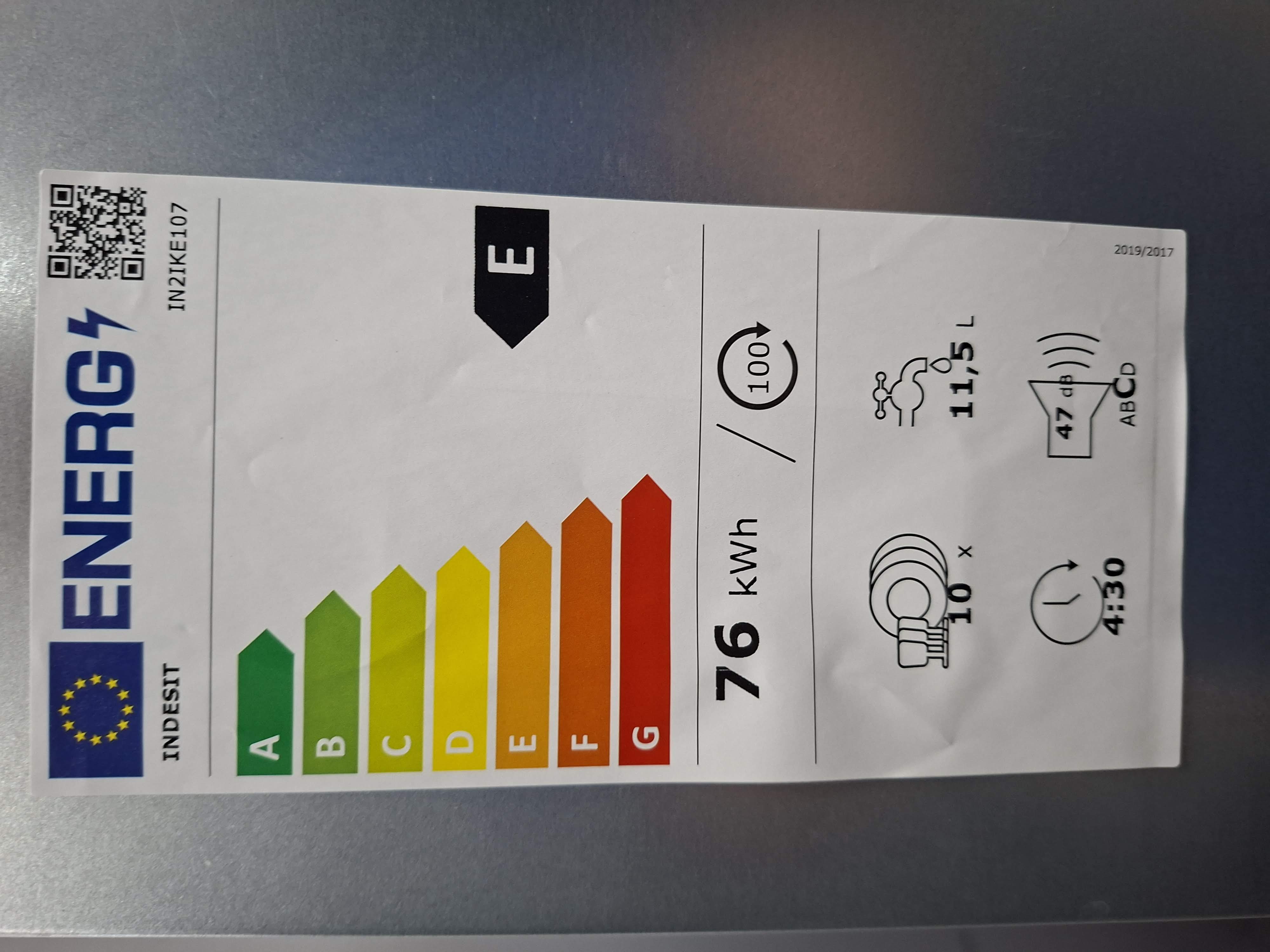 Ugradna sudo mašina Indesit IN2IKE107, 45 cm