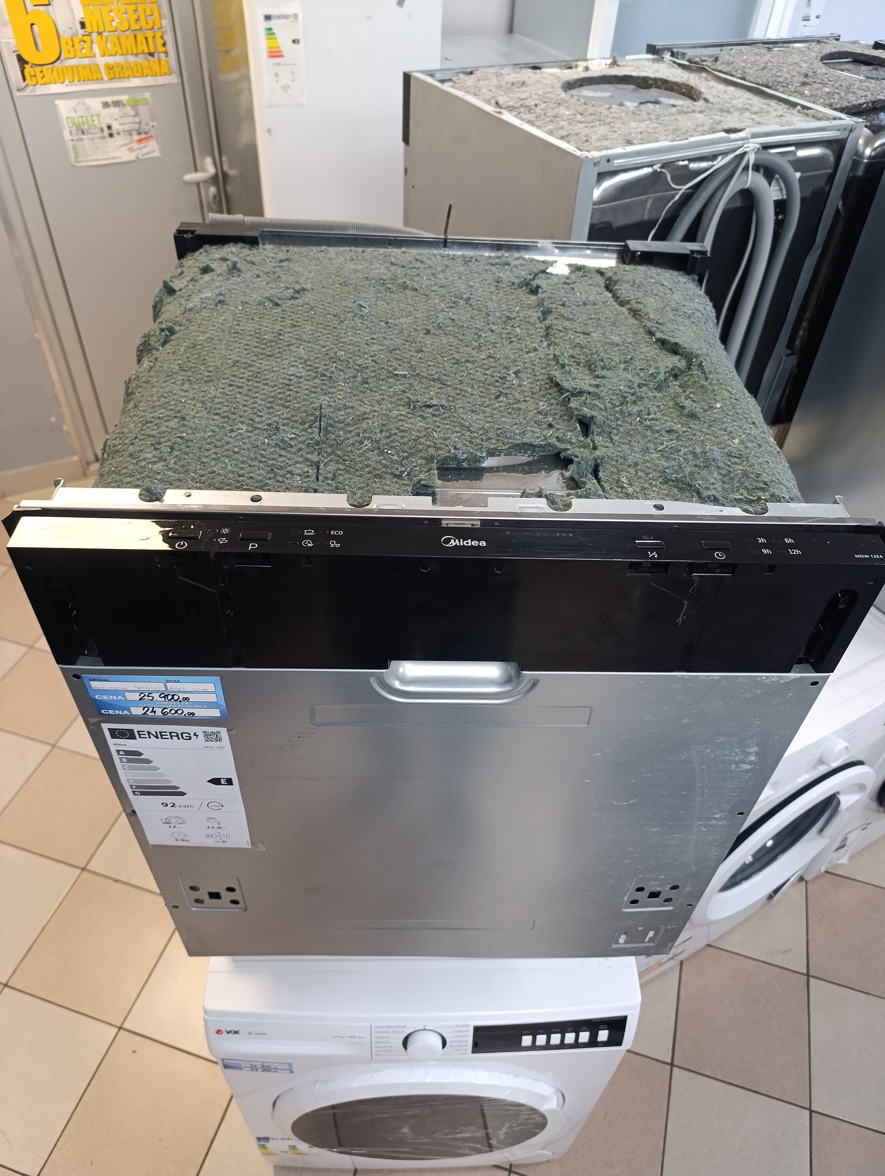 Ugradna sudo mašina Midea MDW 12E4 , 12 kompleta