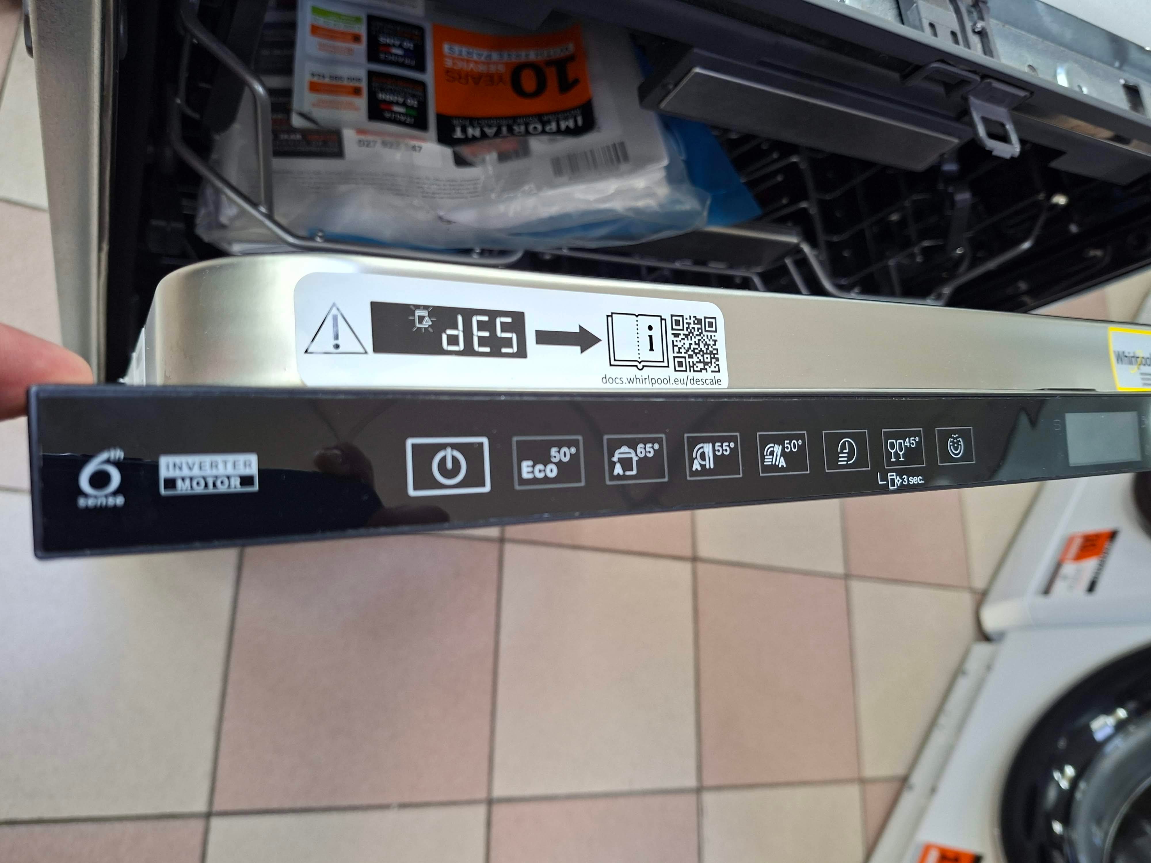 Ugradna sudo mašina Whirlpool W7I HF60 TU , 15 kompleta