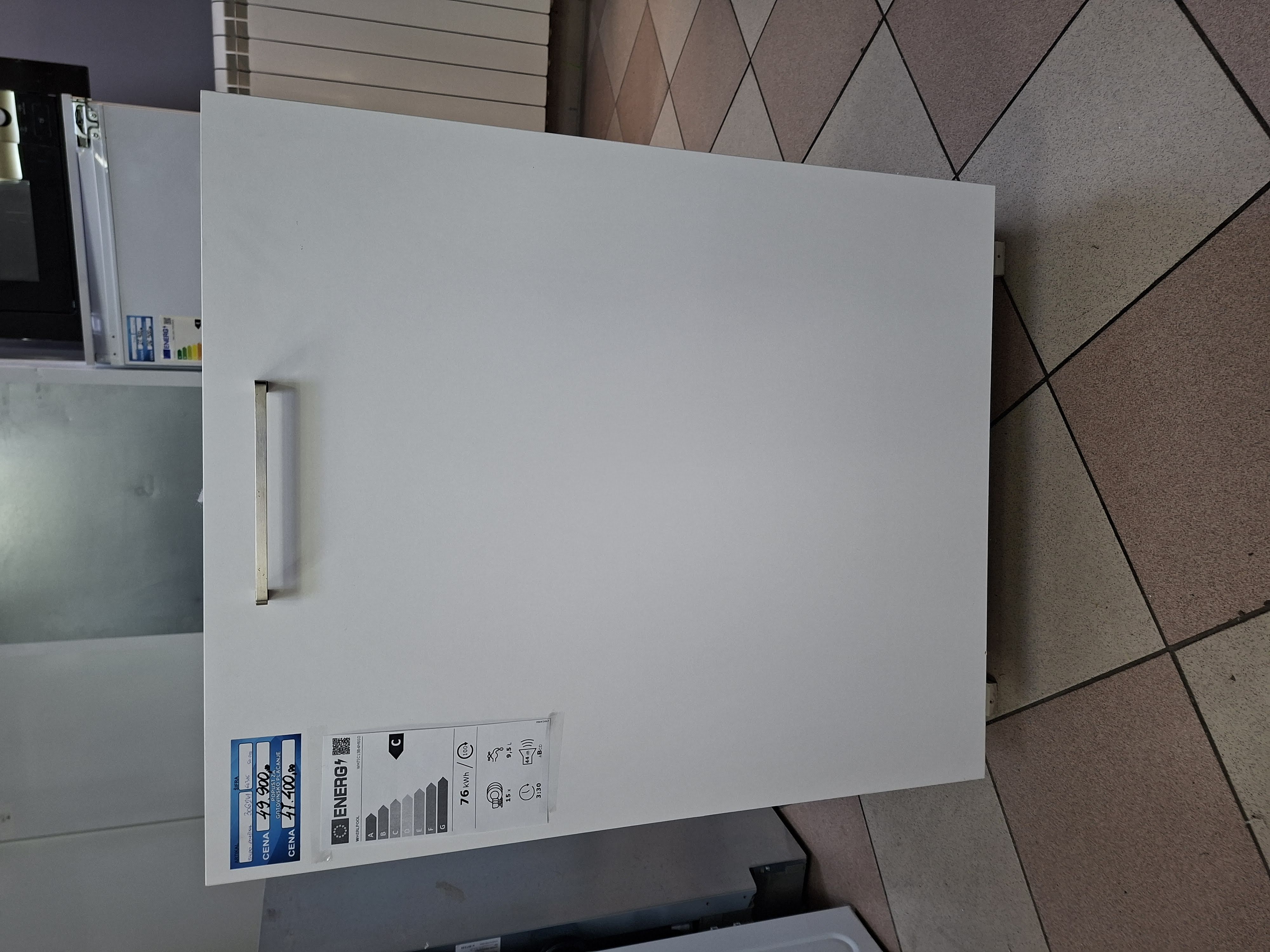 Ugradna Sudo mašina Whirlpool WH7IC15B4M6S0 ,15 kompleta