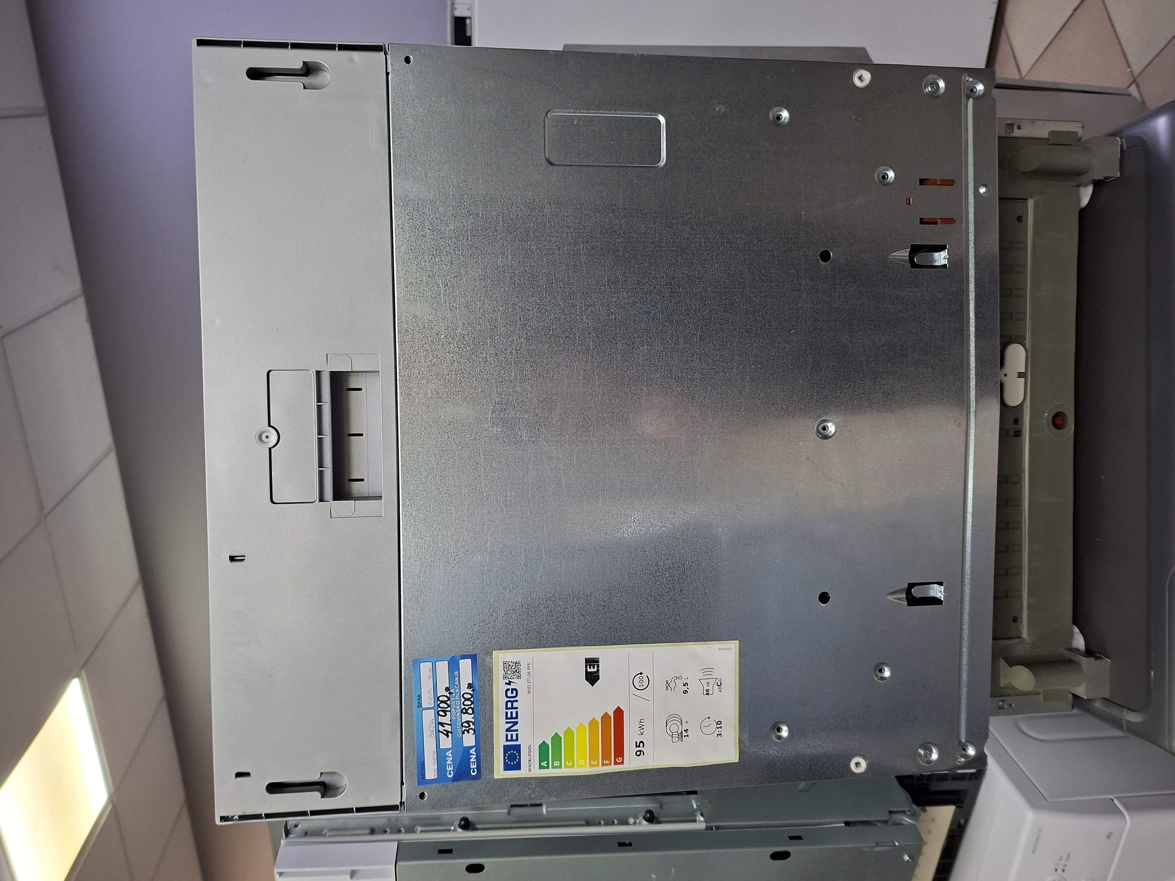 Ugradna Sudo mašina Whirlpool WIO 3T126 PEF, 14kompleta