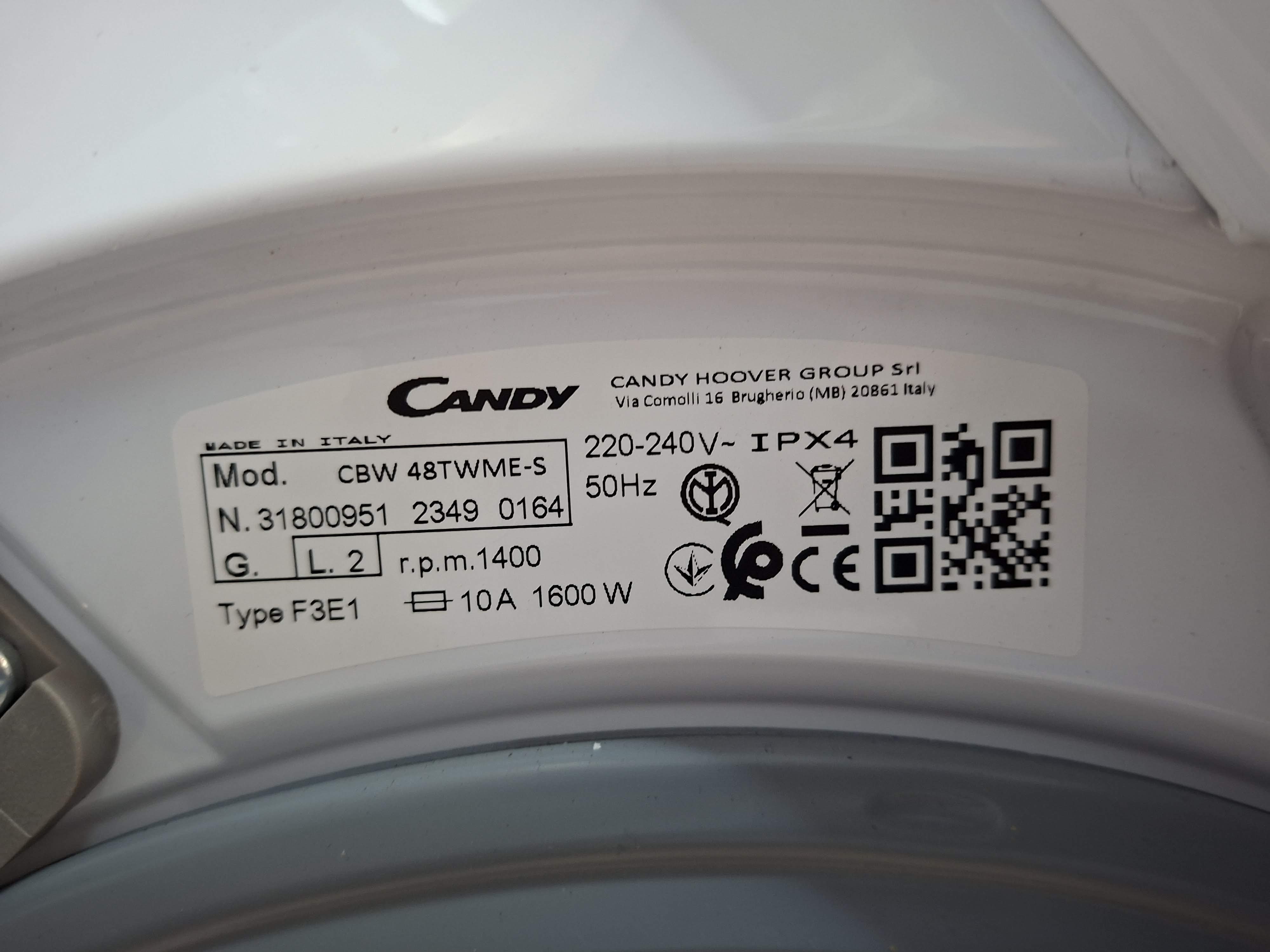 Ugradna veš mašina Candy CBW 48TWME-S (2) , 8 kg