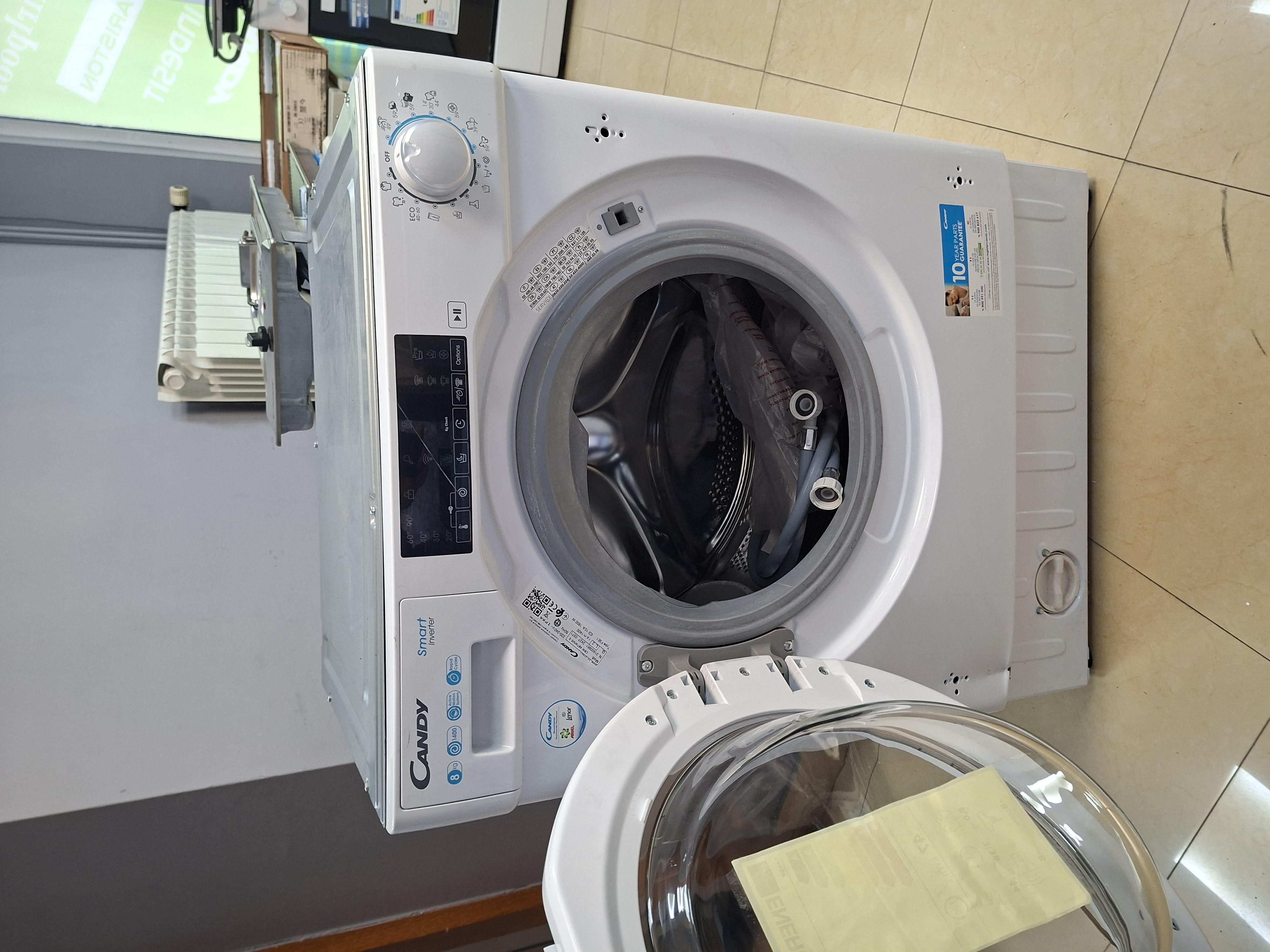 Ugradna veš mašina Candy CBW 48TWME-S, 8 kg