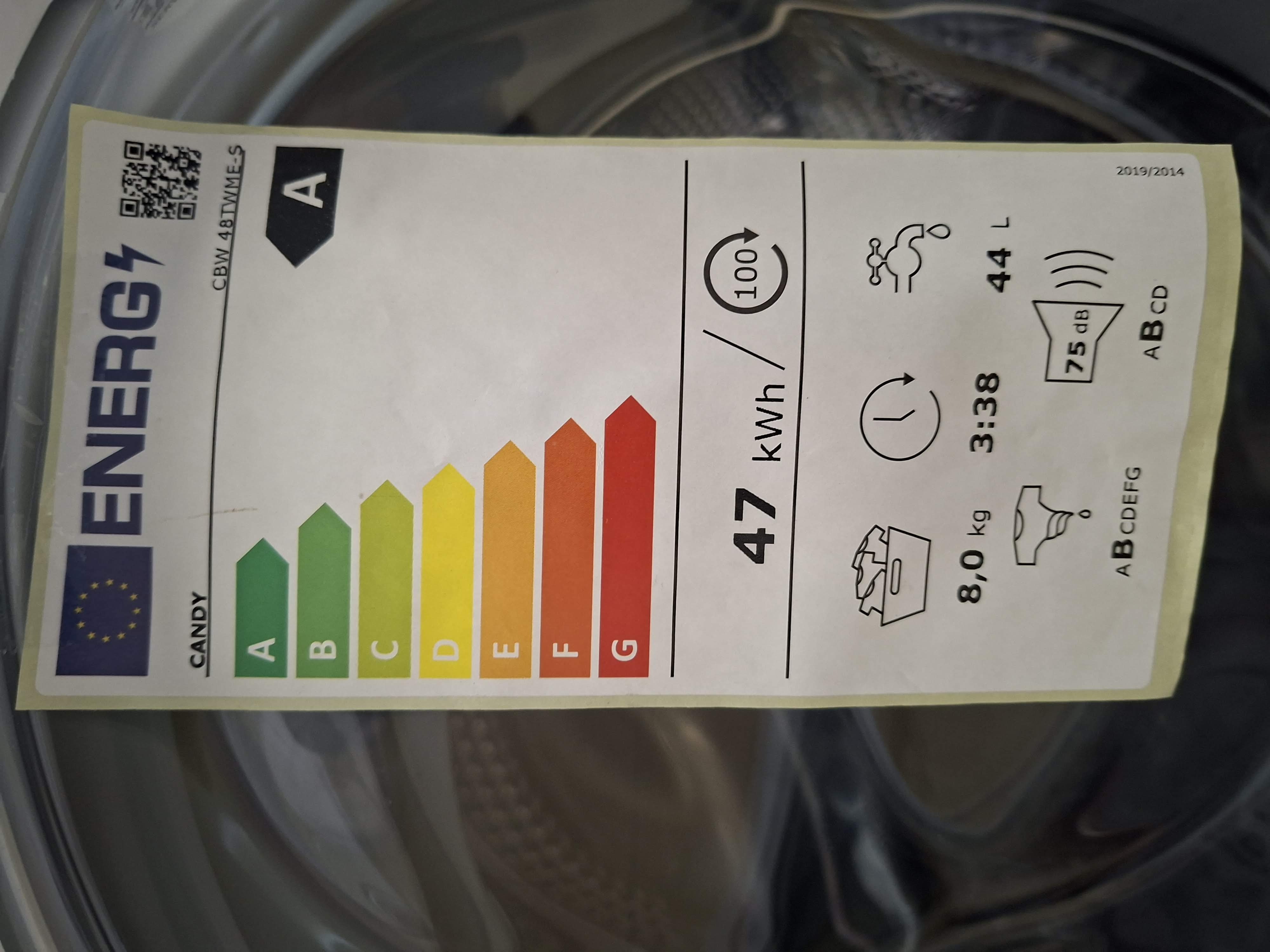 Ugradna veš mašina Candy CBW 48TWME-S, 8 kg