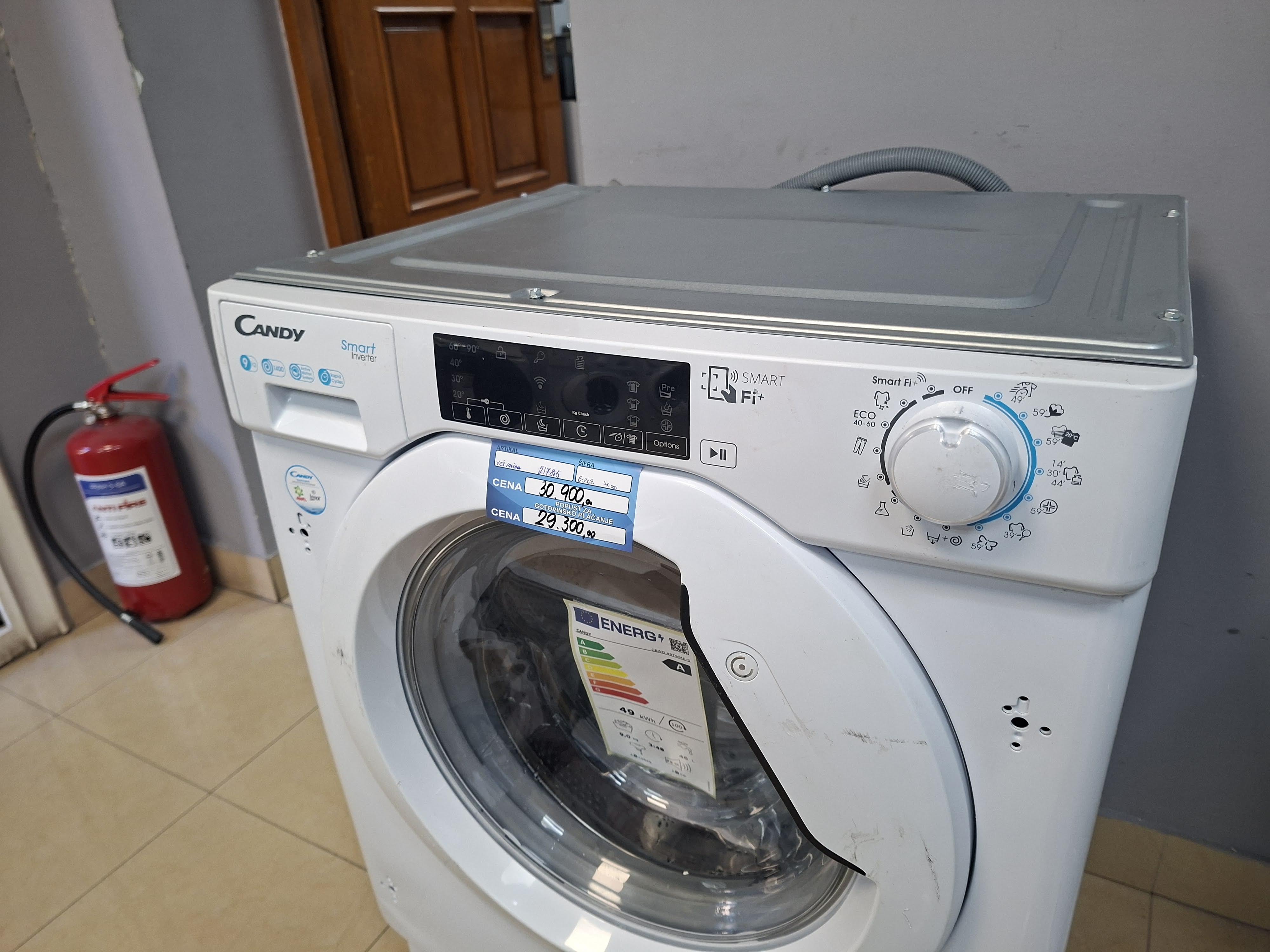 Ugradna veš mašina Candy CBWO 49TWME-S , 9 kg