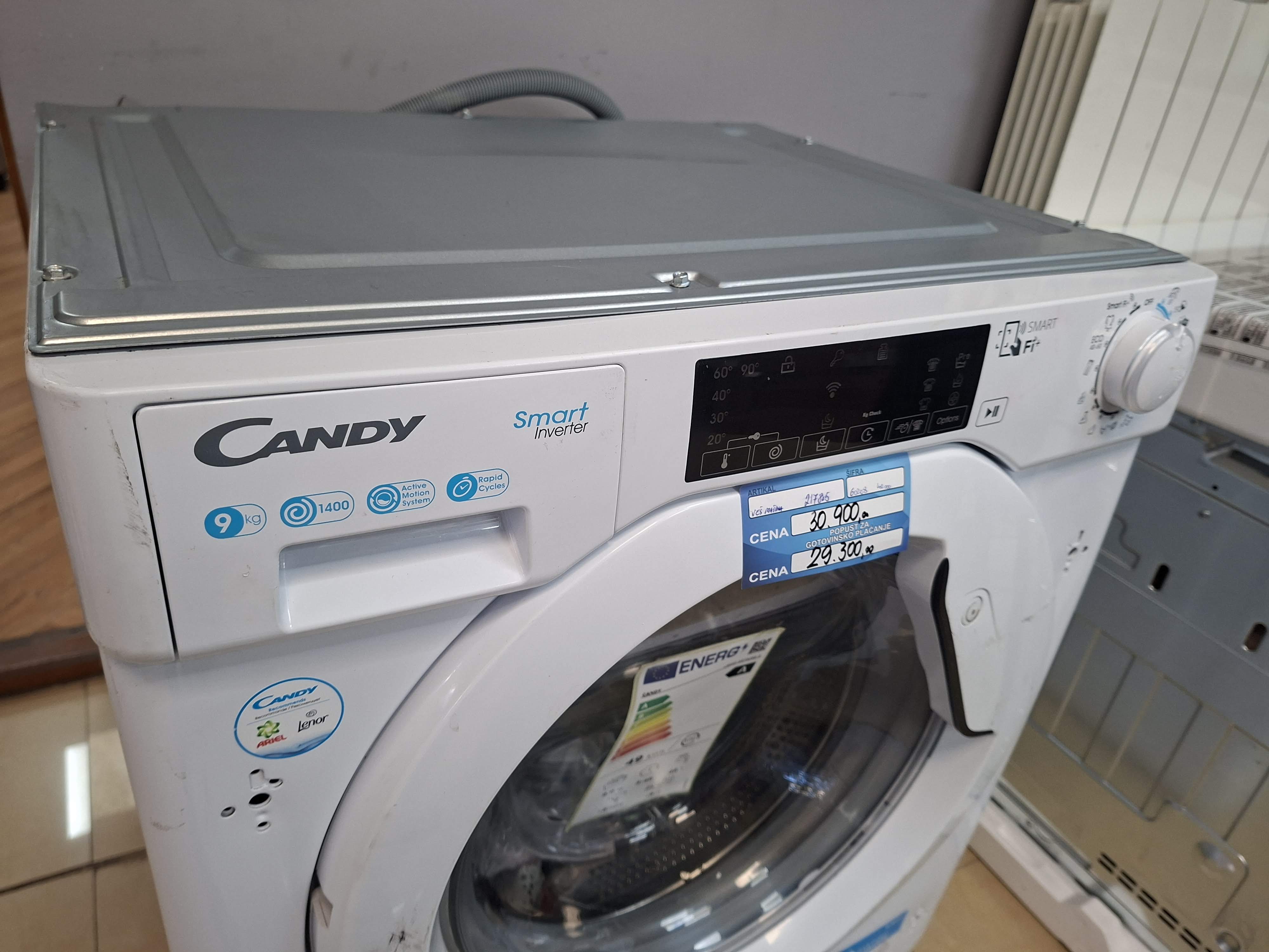 Ugradna veš mašina Candy CBWO 49TWME-S , 9 kg