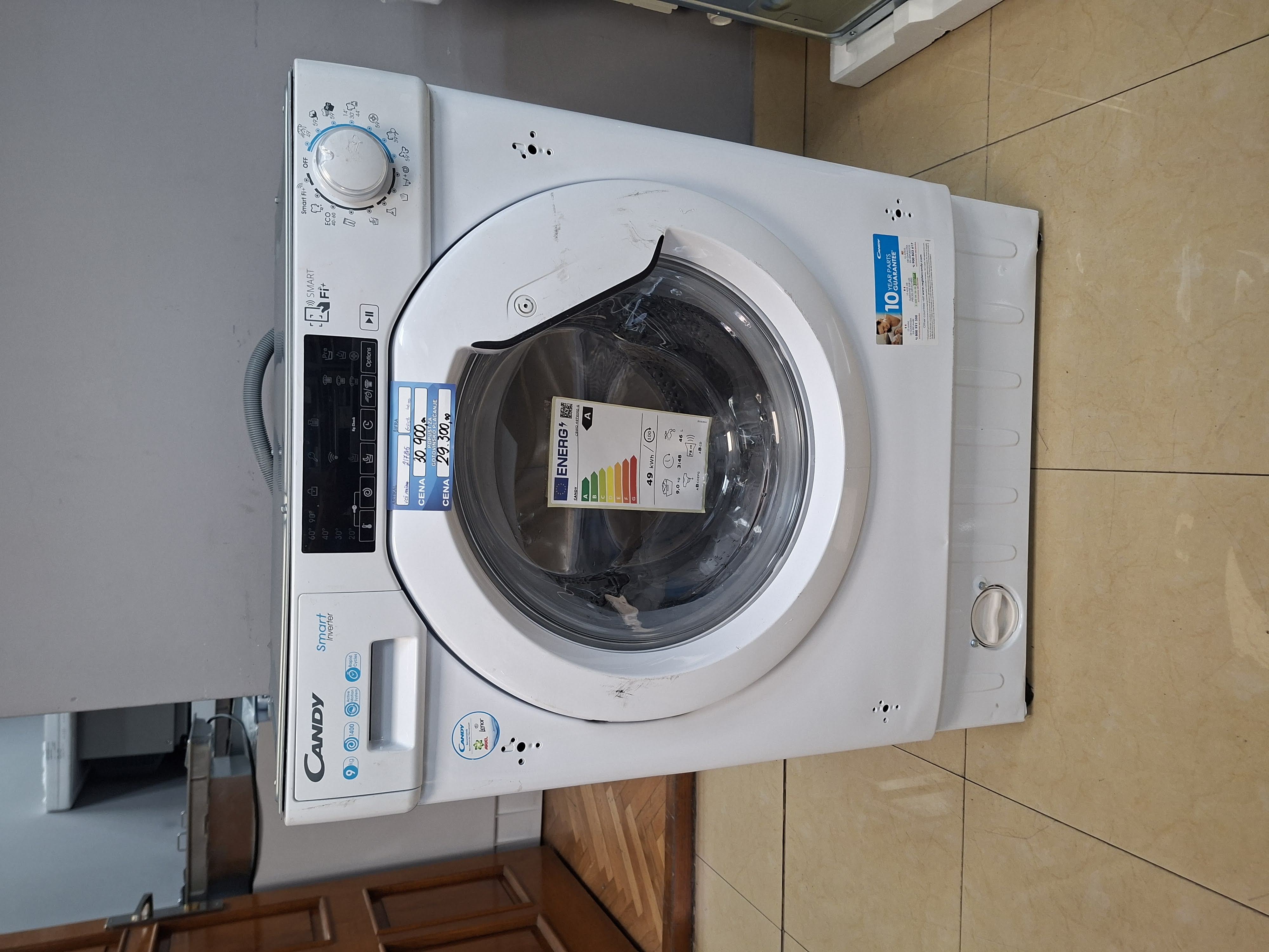 Ugradna veš mašina Candy CBWO 49TWME-S , 9 kg
