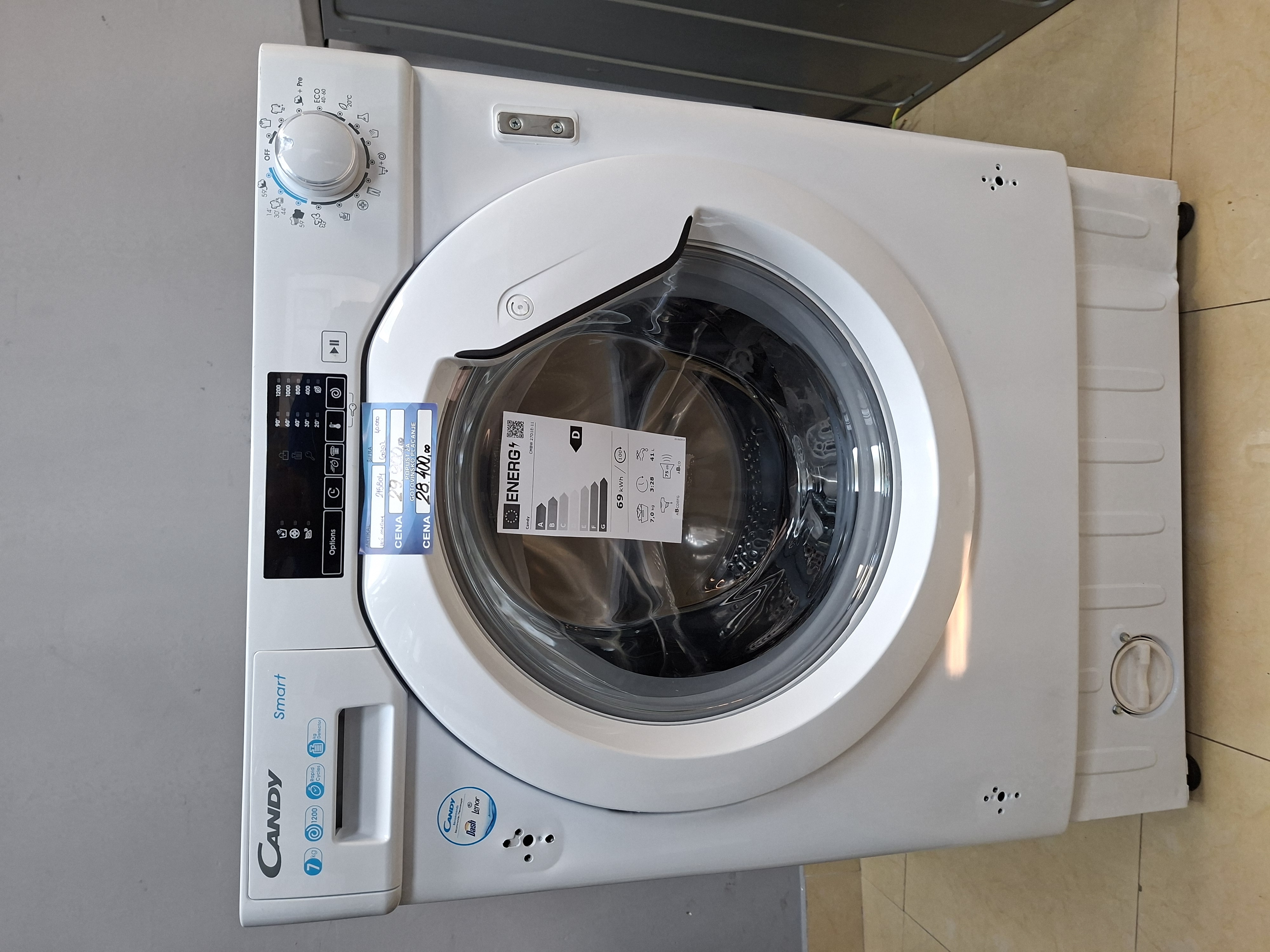 Ugradna veš mašina Candy CMBW 27D1E-11 , 7 kg