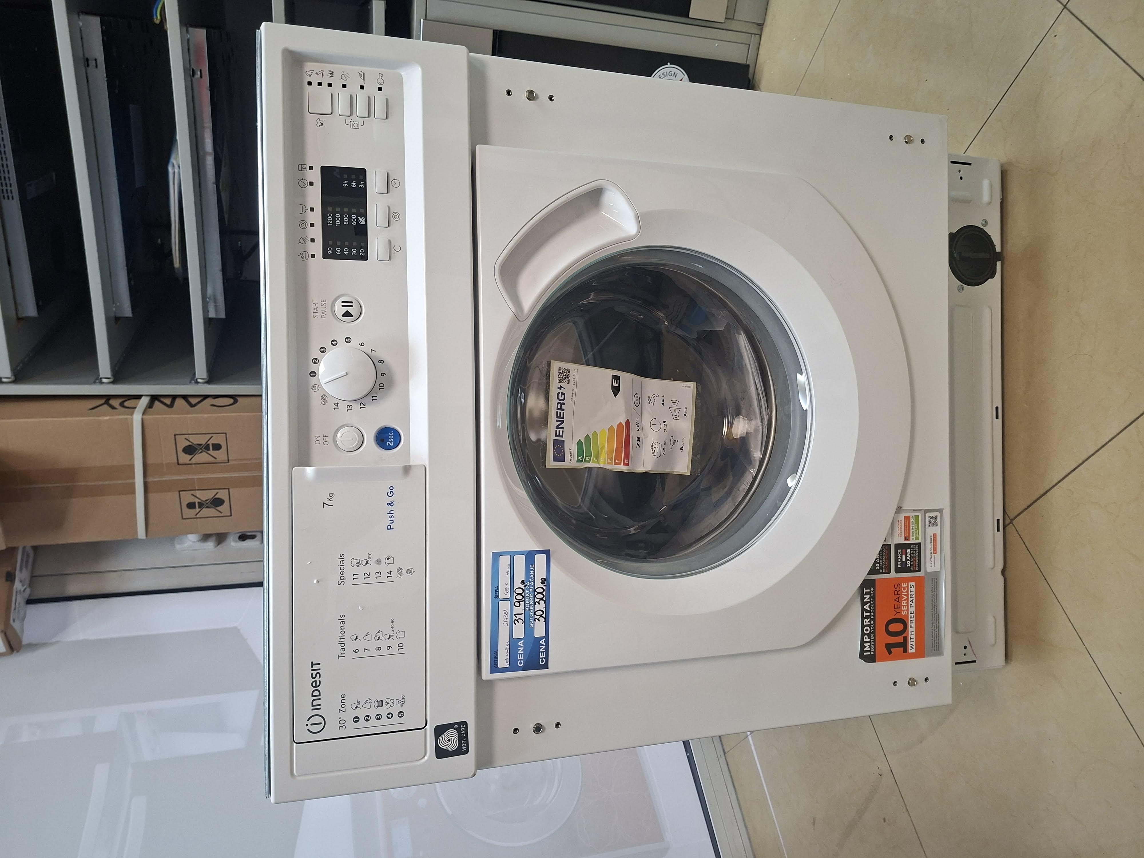 Ugradna Veš mašina Indesit BI WMIL 71252 EU N, 7kg
