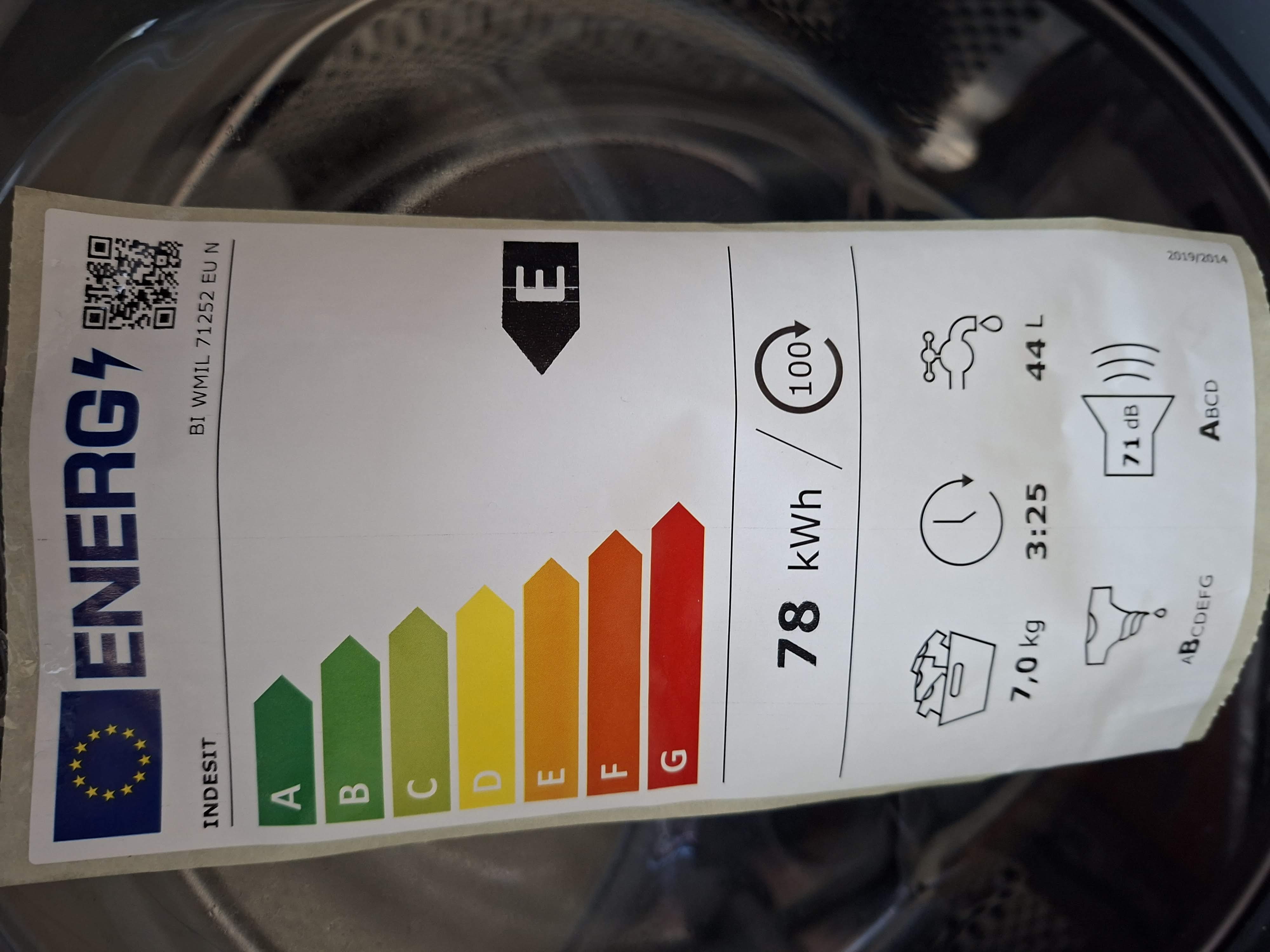 Ugradna Veš mašina Indesit BI WMIL 71252 EU N, 7kg