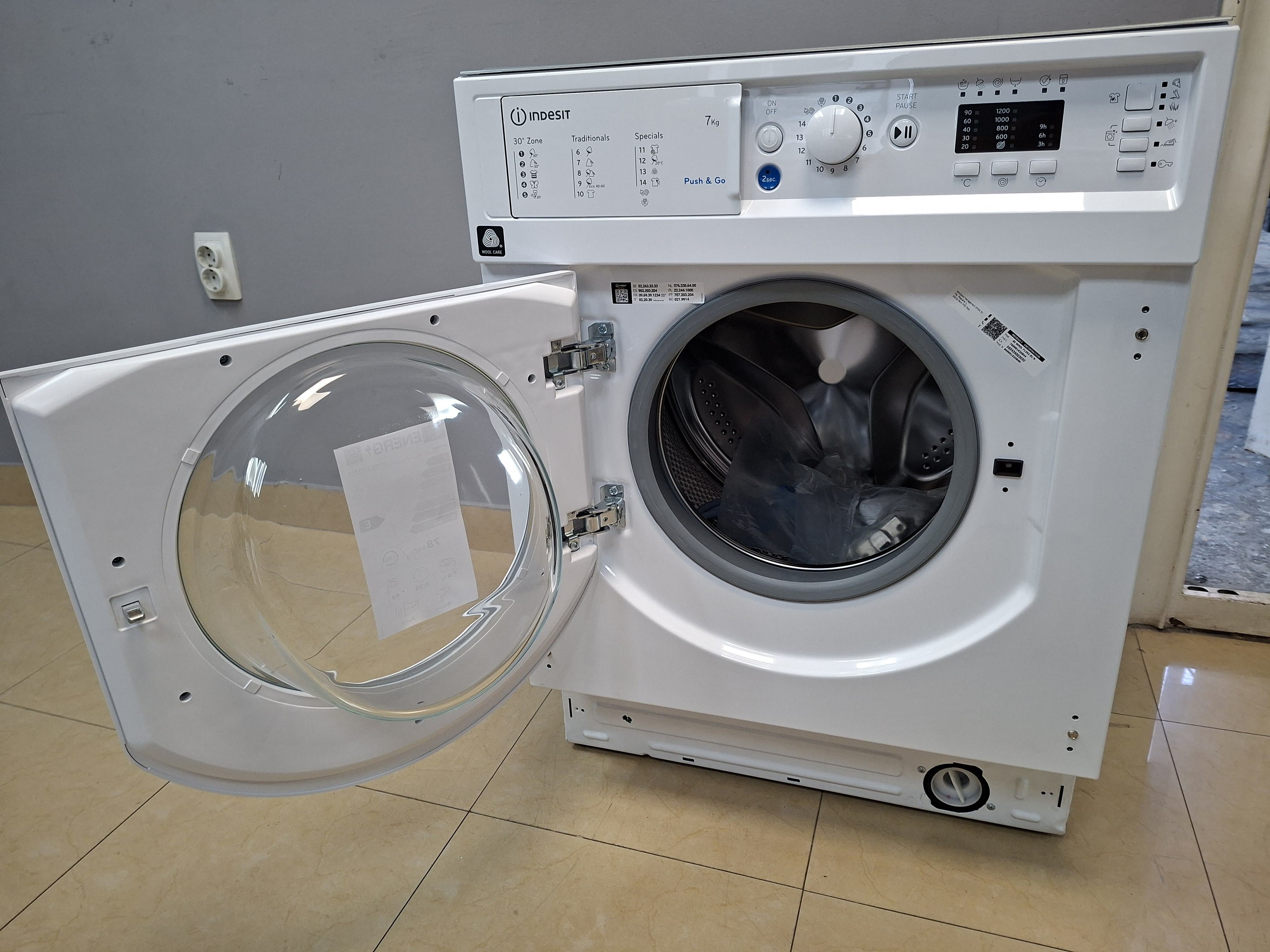Ugradna Veš mašina Indesit BI WMIL 71252 EU N, 7kg