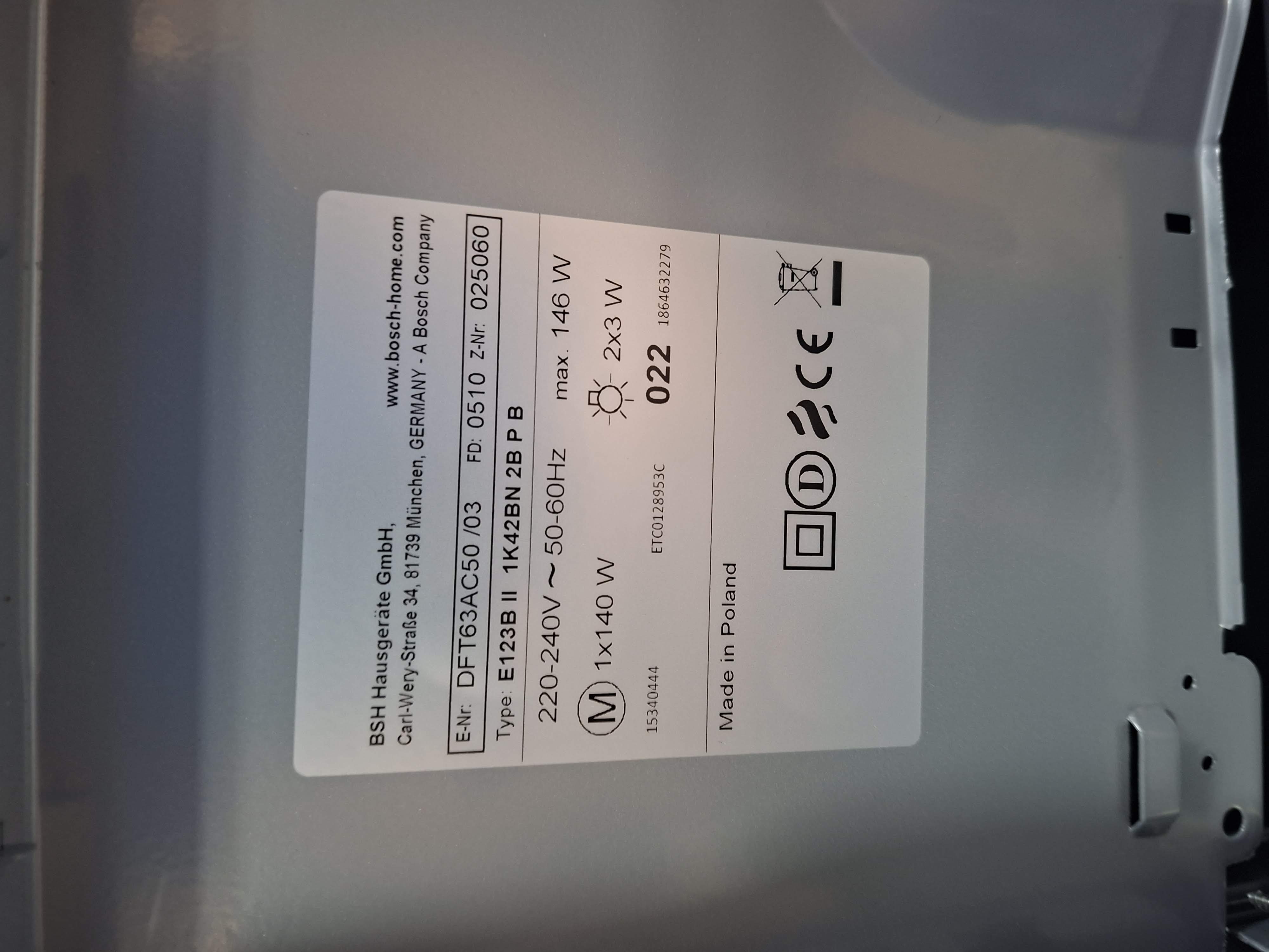 Ugradni Aspirator Bosch DFT63AC50 (2) , 60 cm.