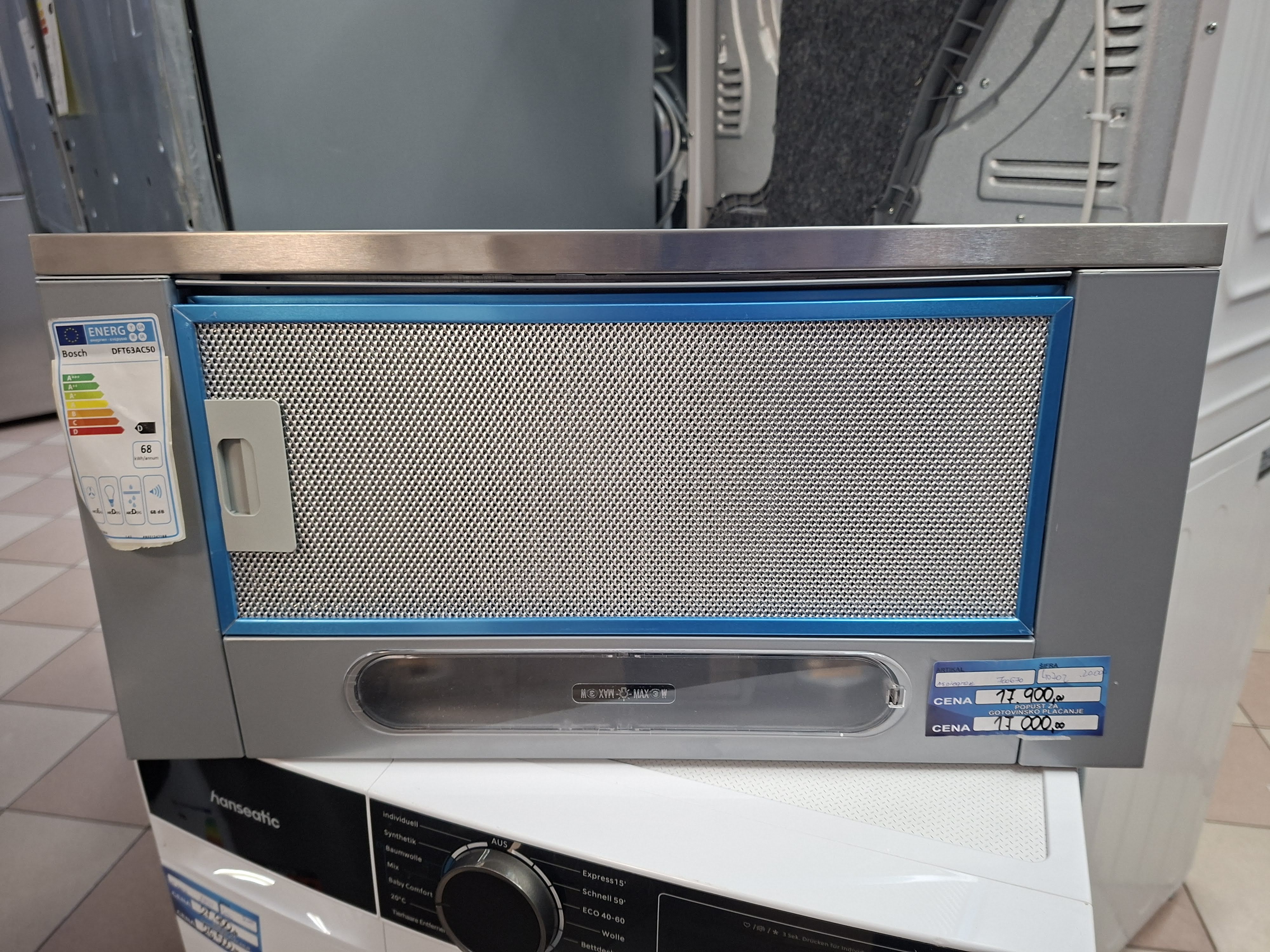 Ugradni Aspirator Bosch DFT63AC50 (2) , 60 cm.