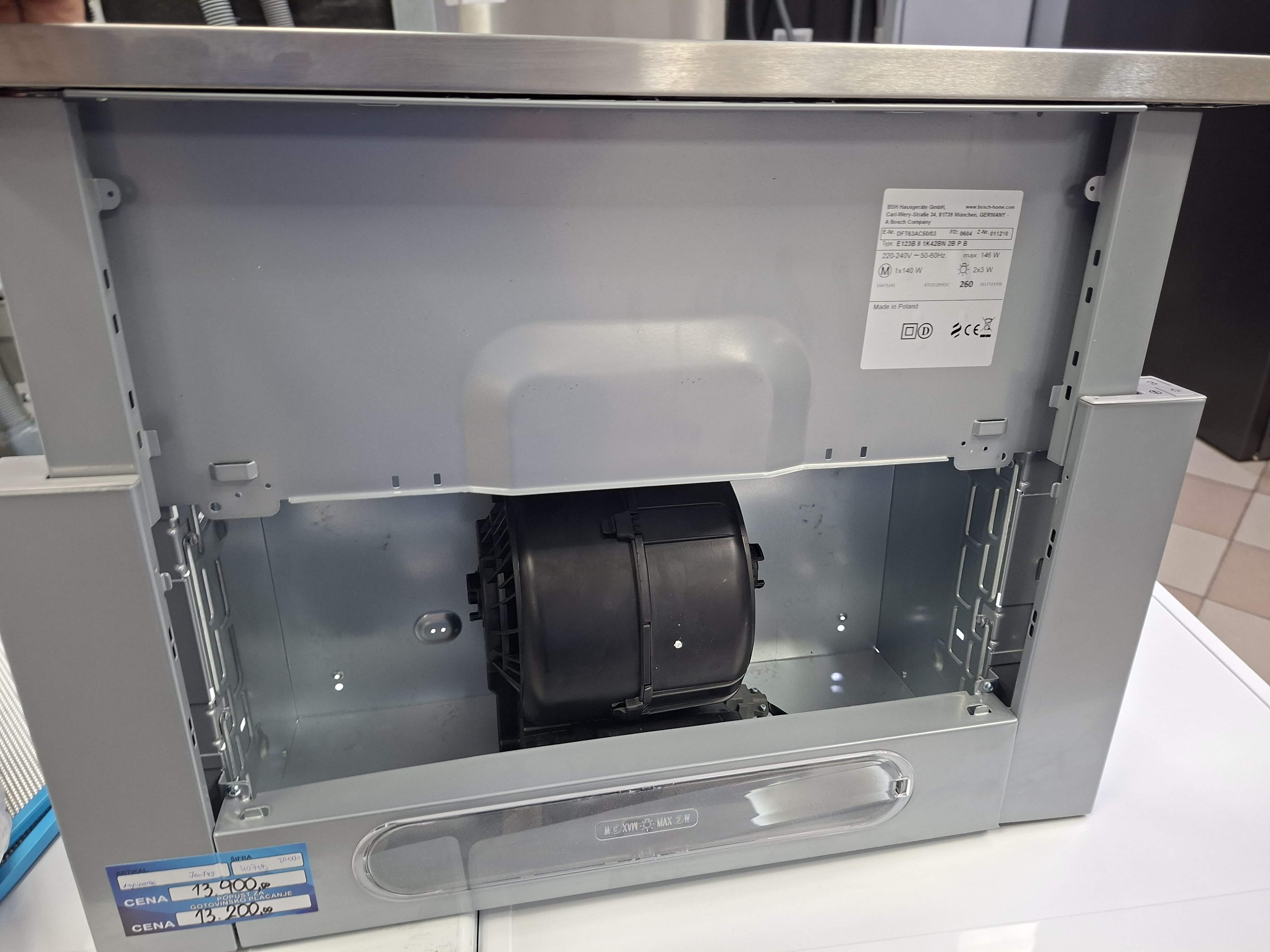 Ugradni Aspirator Bosch DFT63AC50 (3) , 60 cm.