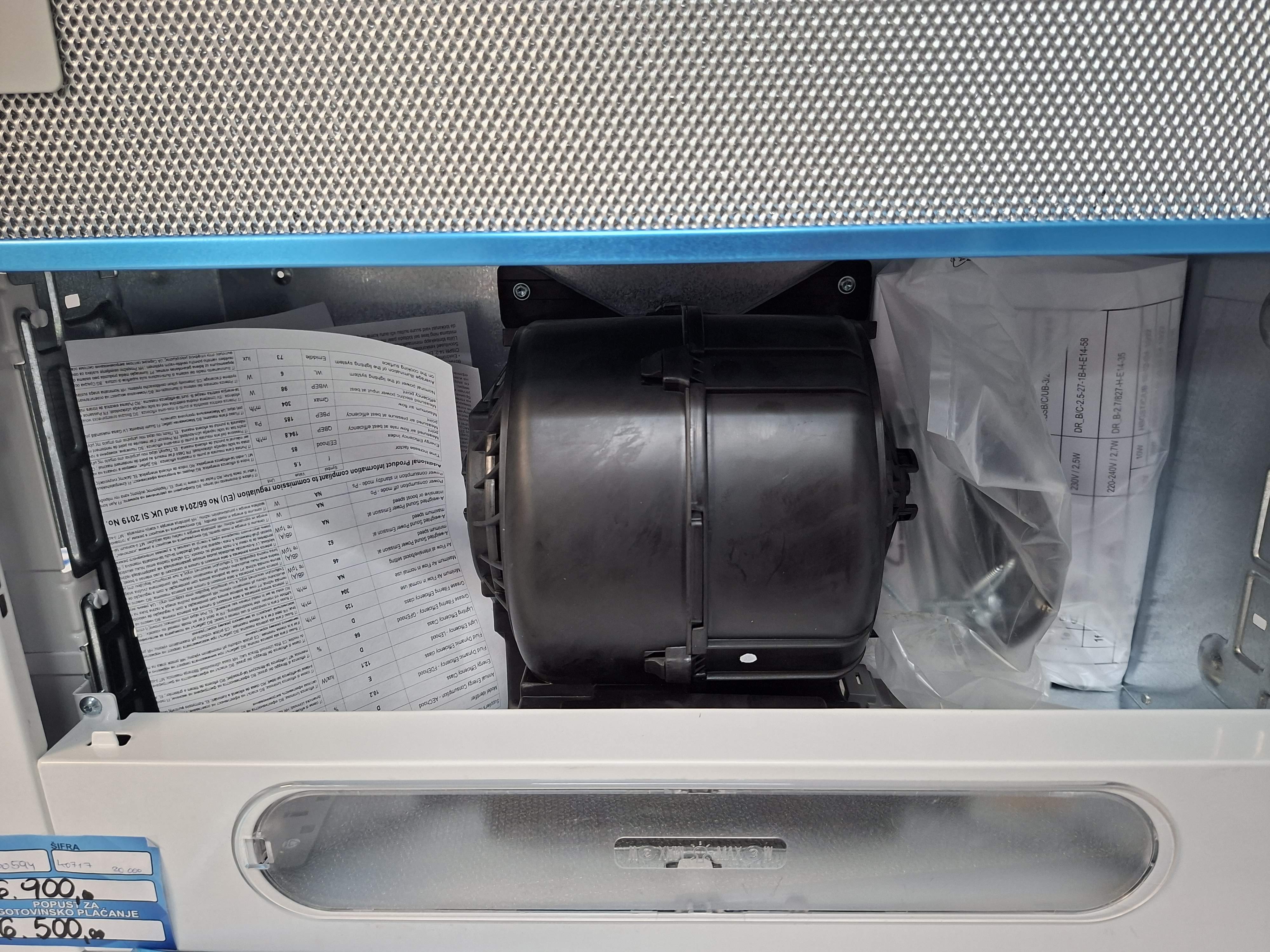 Ugradni Aspirator Elica Elite 14 LUX WH/A/60 , 60 cm.