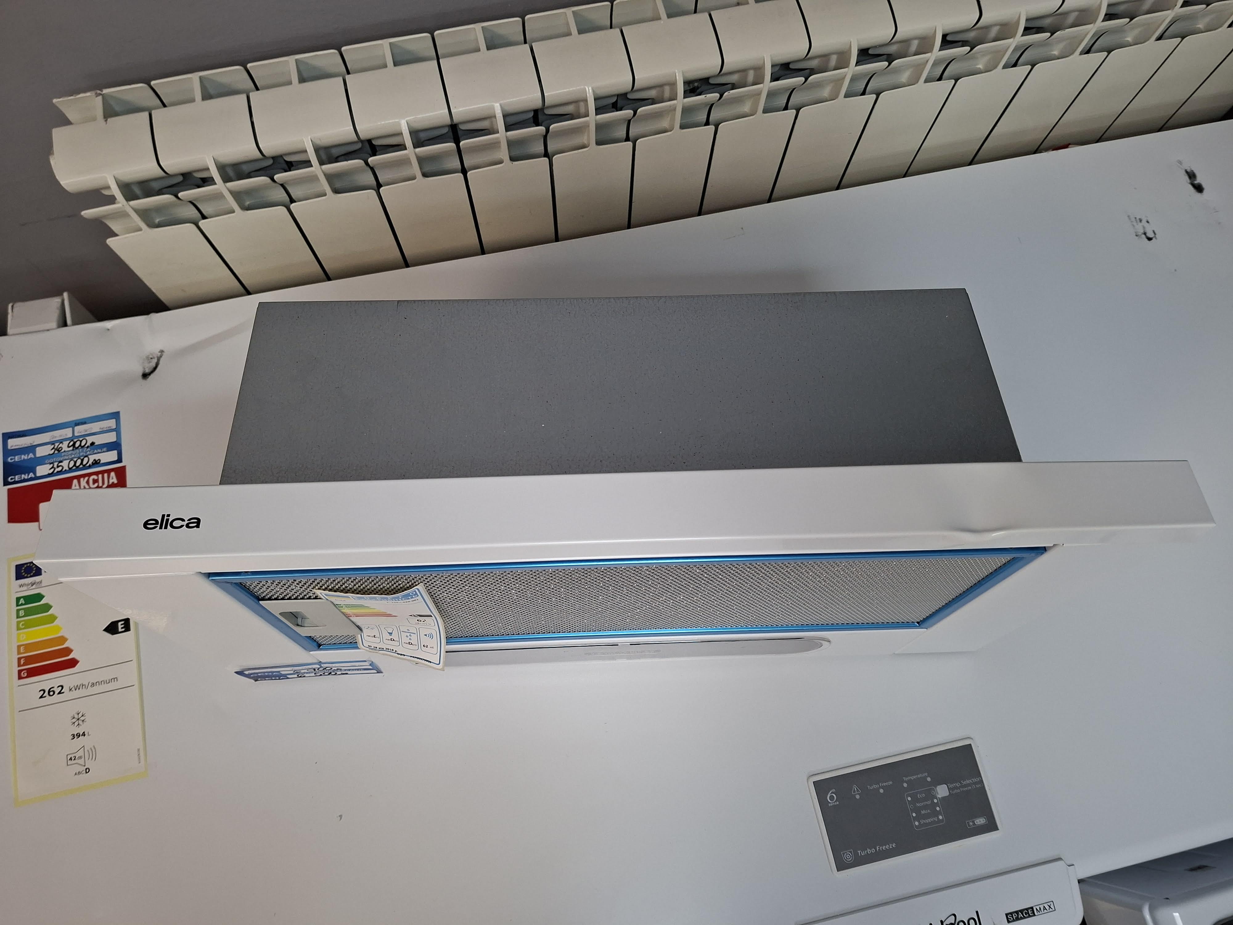 Ugradni Aspirator Elica Elite 14 LUX WH/A/60 , 60 cm.