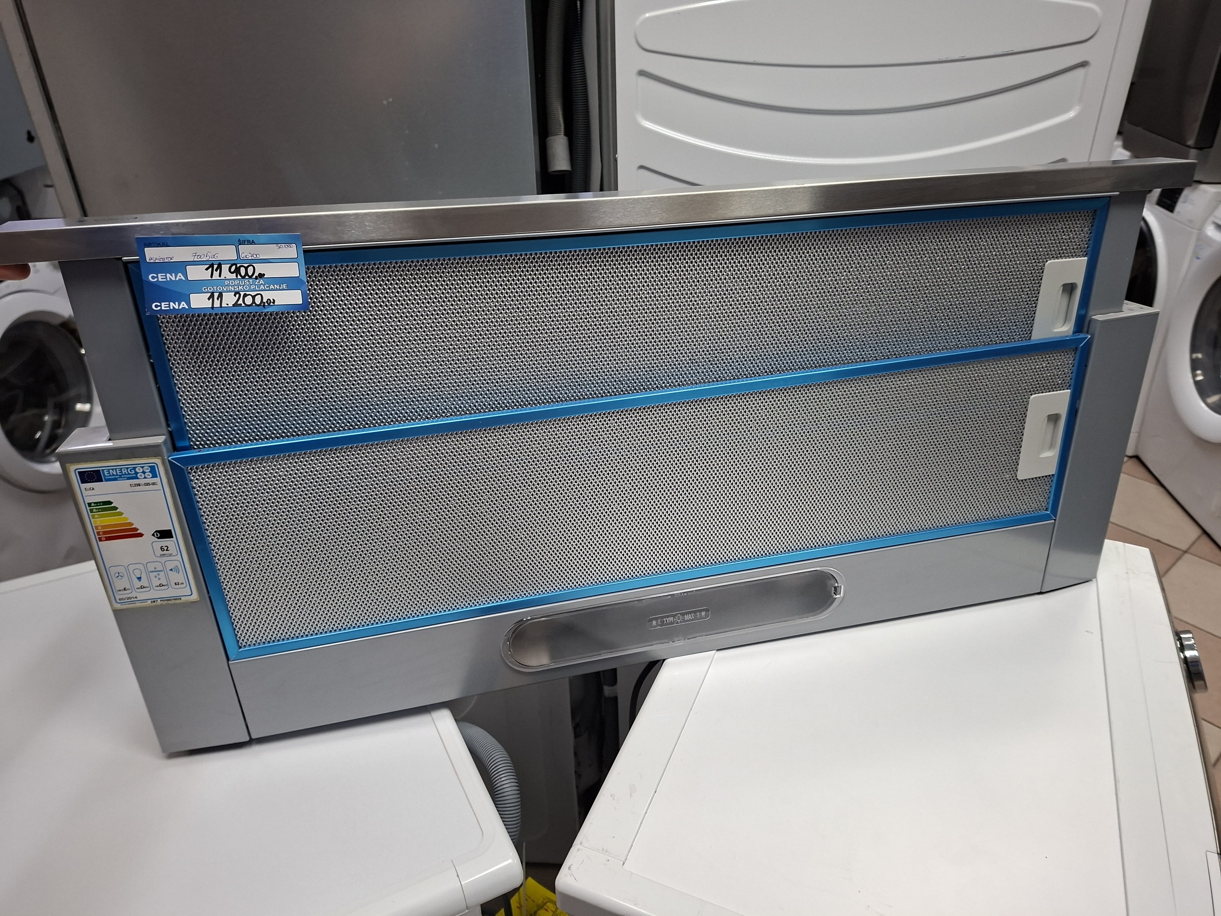 Ugradni Aspirator Elica  Elite14 LUX GRIX/A/90 , 90 cm.