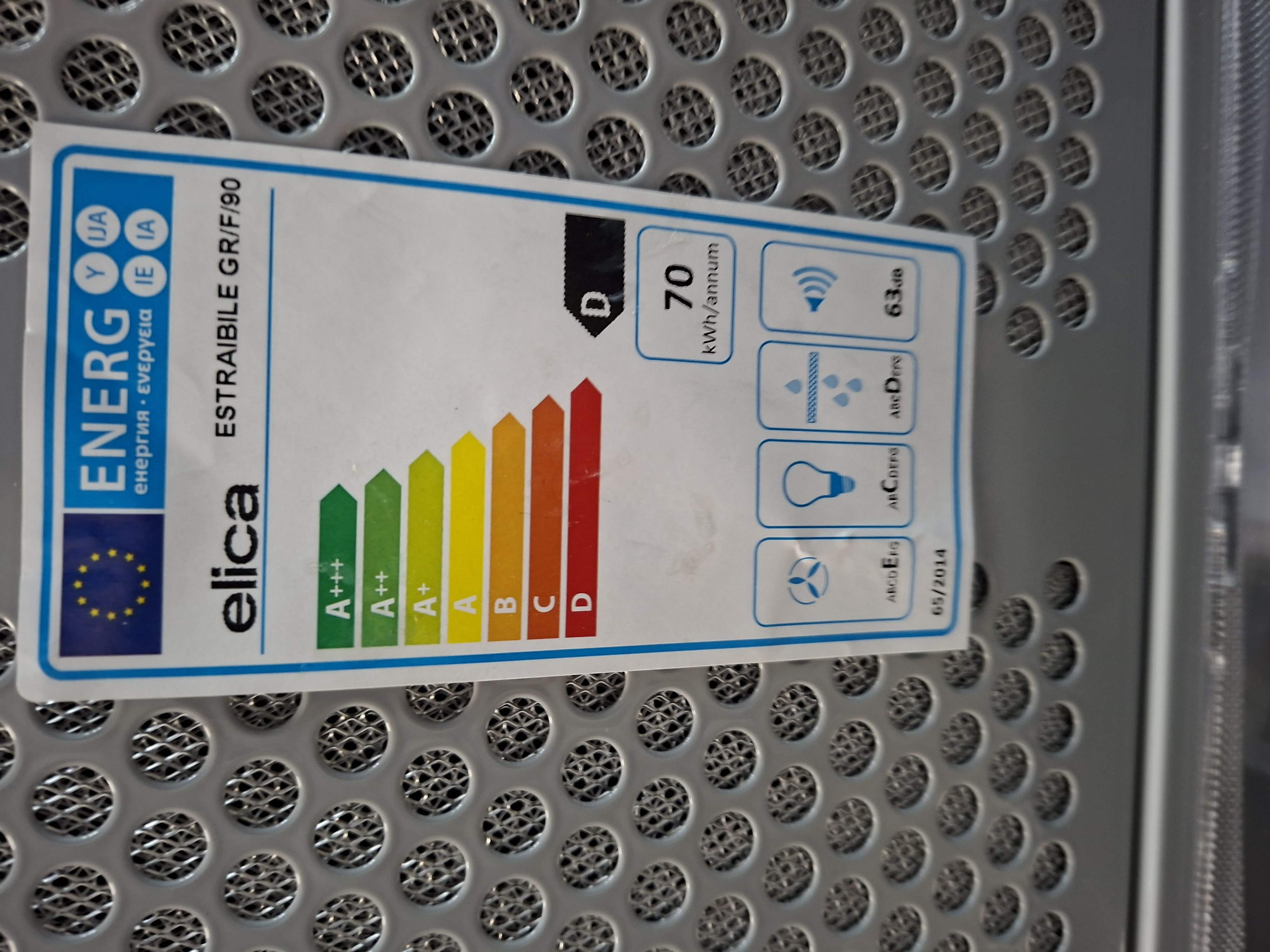 Ugradni Aspirator Elica ESTRAIBILE GR/F/90 (2) , 90 cm.