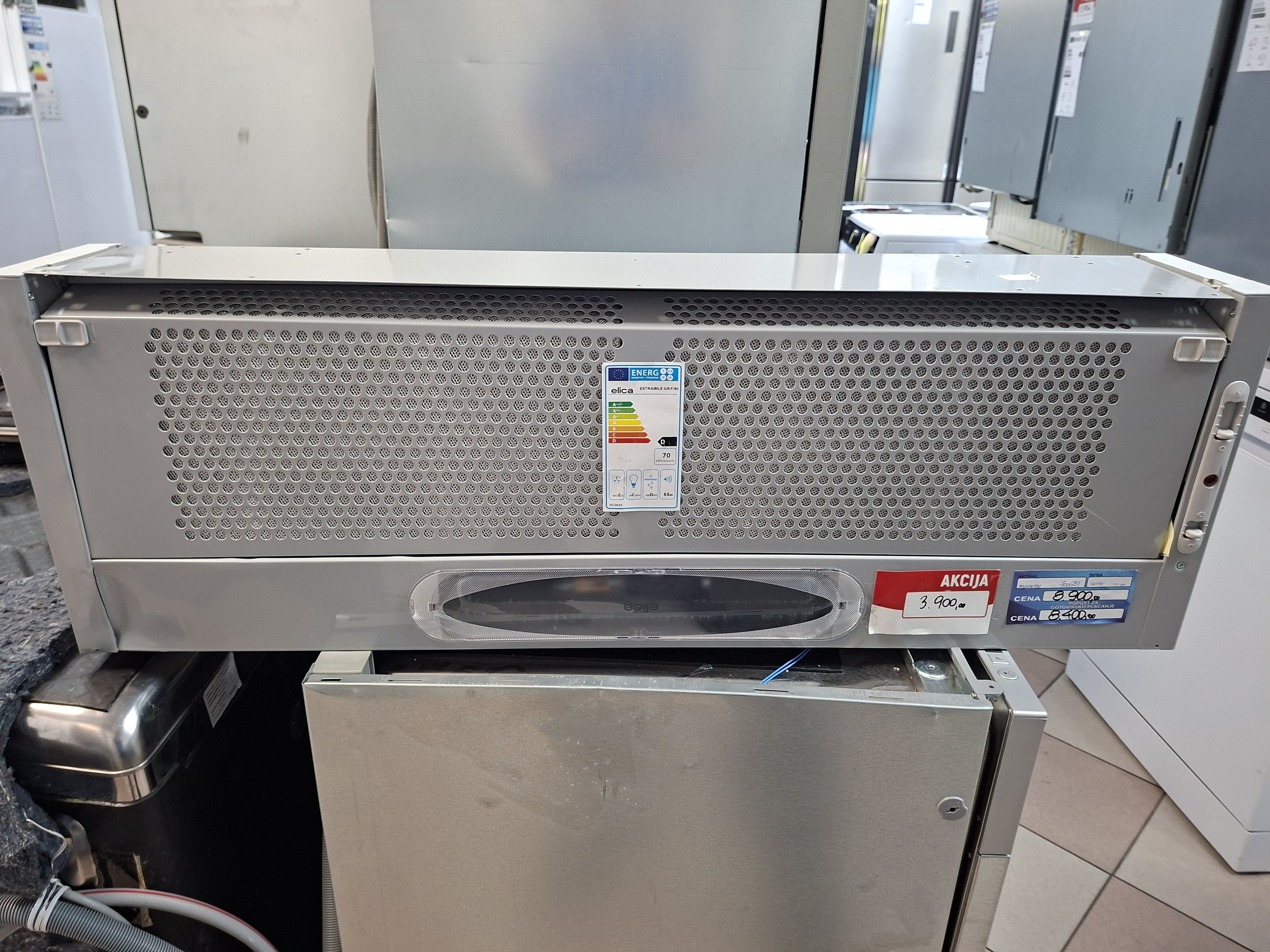 Ugradni Aspirator Elica ESTRAIBILE GR/F/90 (2) , 90 cm.