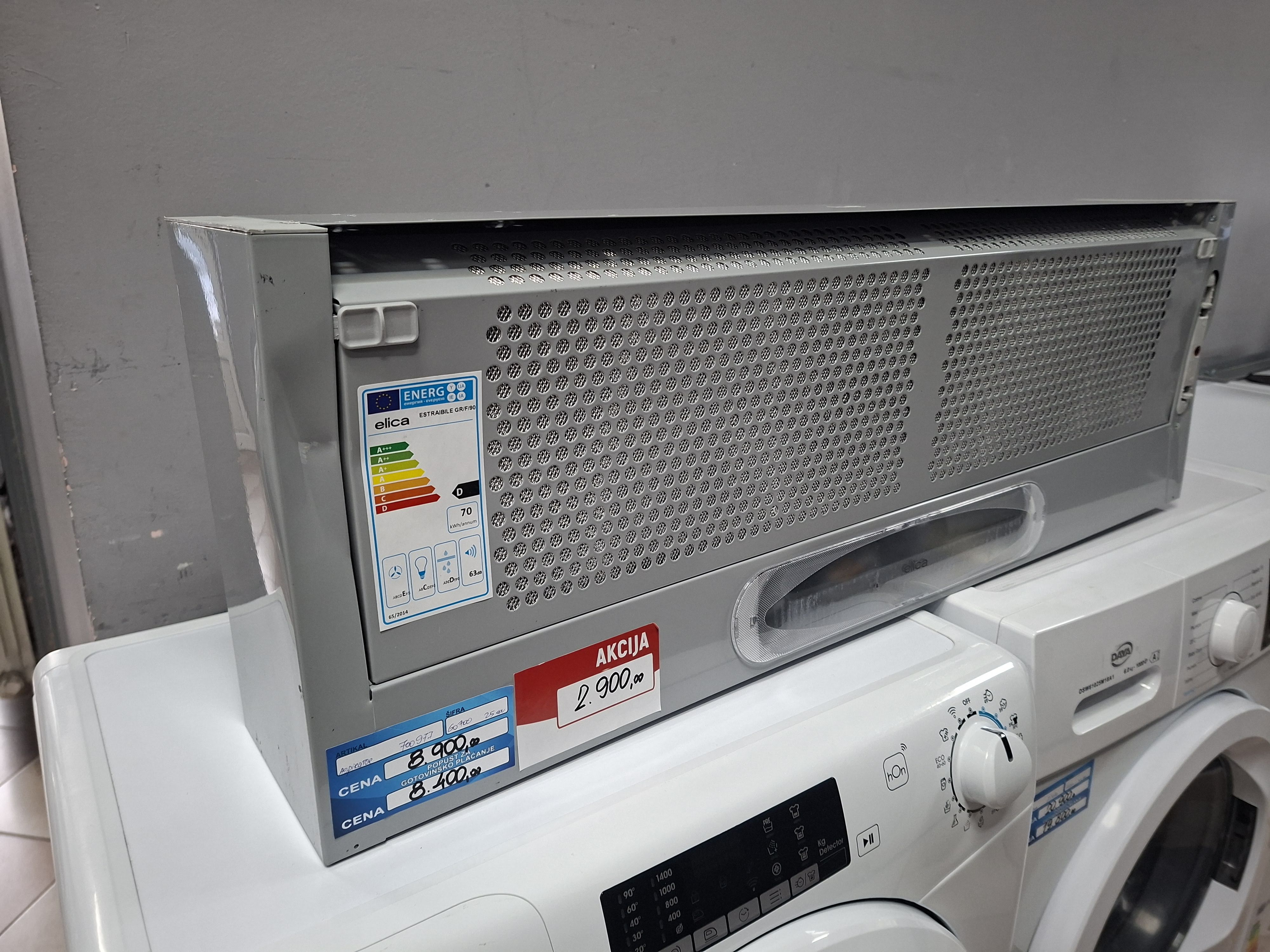 Ugradni Aspirator Elica ESTRAIBILE GR/F/90 , 90 cm.