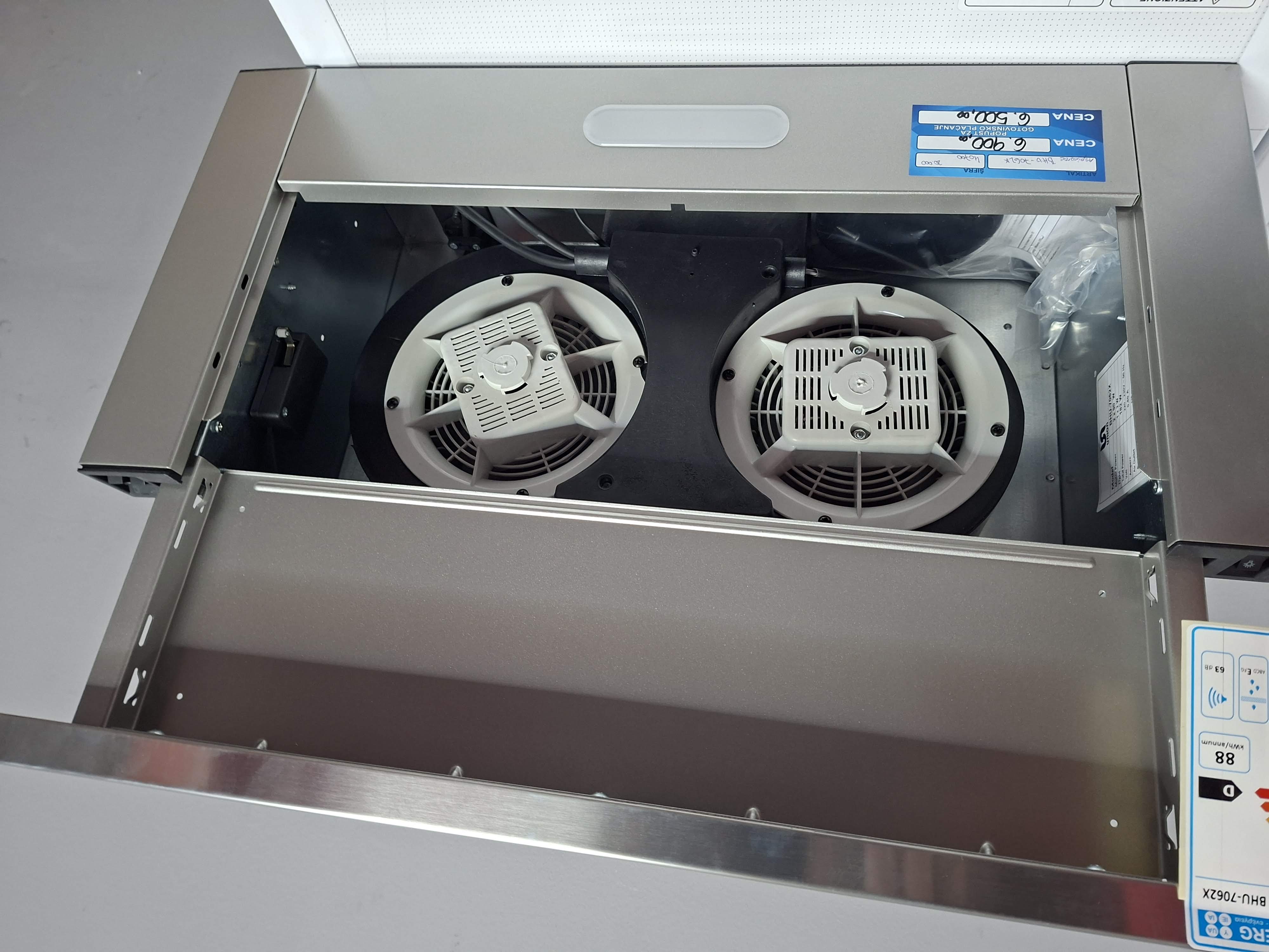 Ugradni Aspirator Union BHU-7062X , 60 cm.