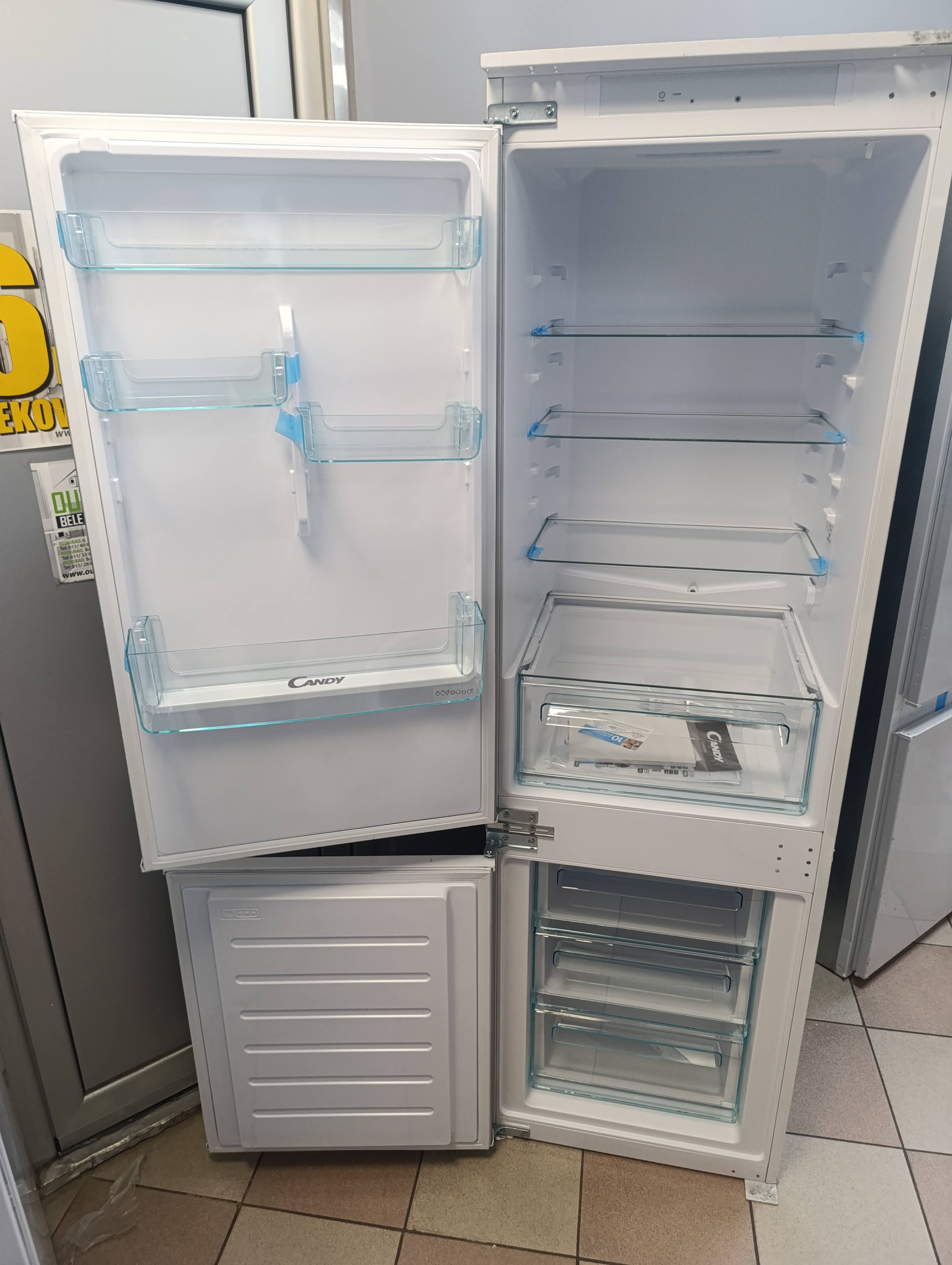 Ugradni frižider Candy CBL3518F/L , 177 cm