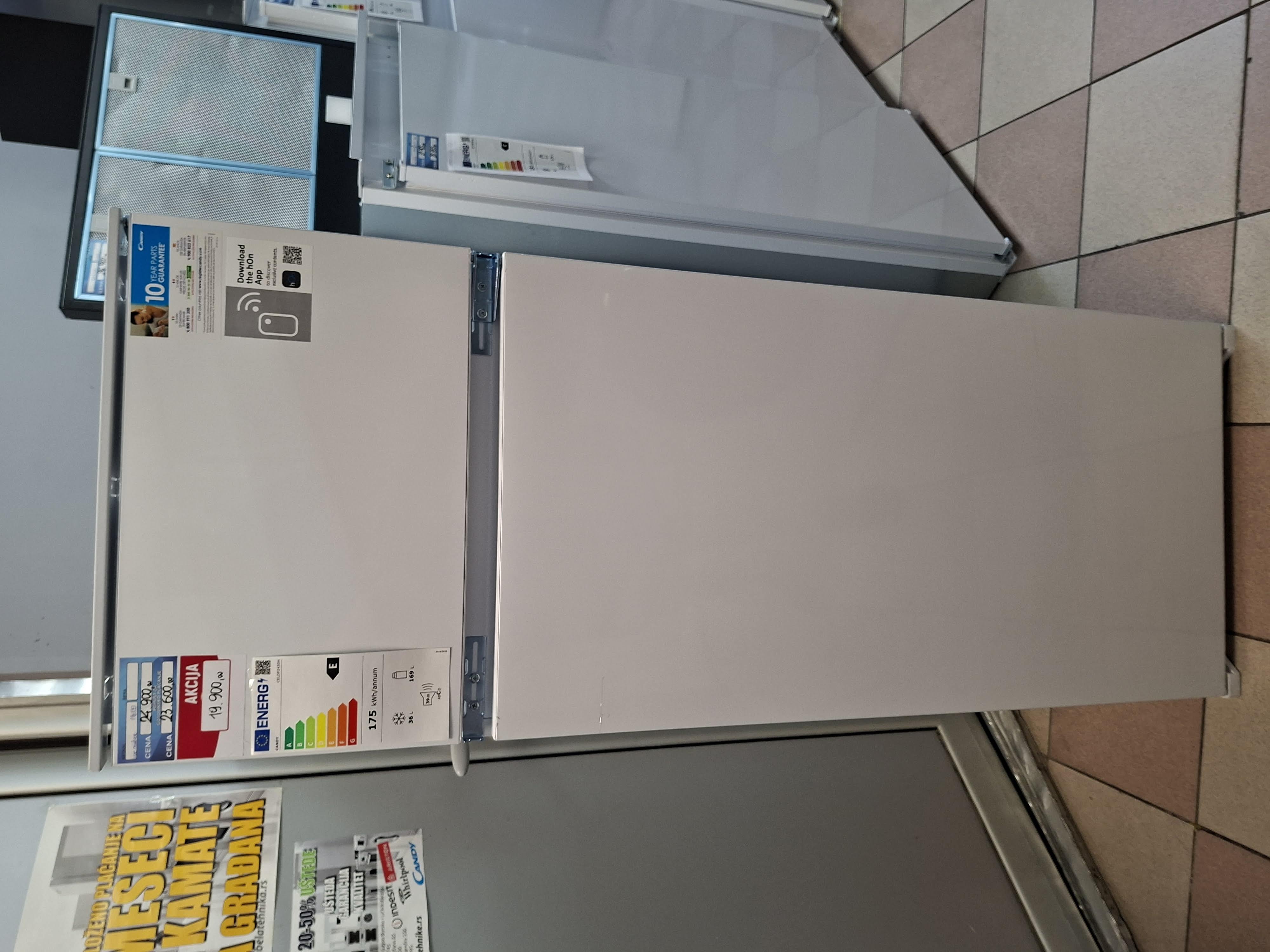 Ugradni Frižider Candy CELDP2450H , 144 cm.