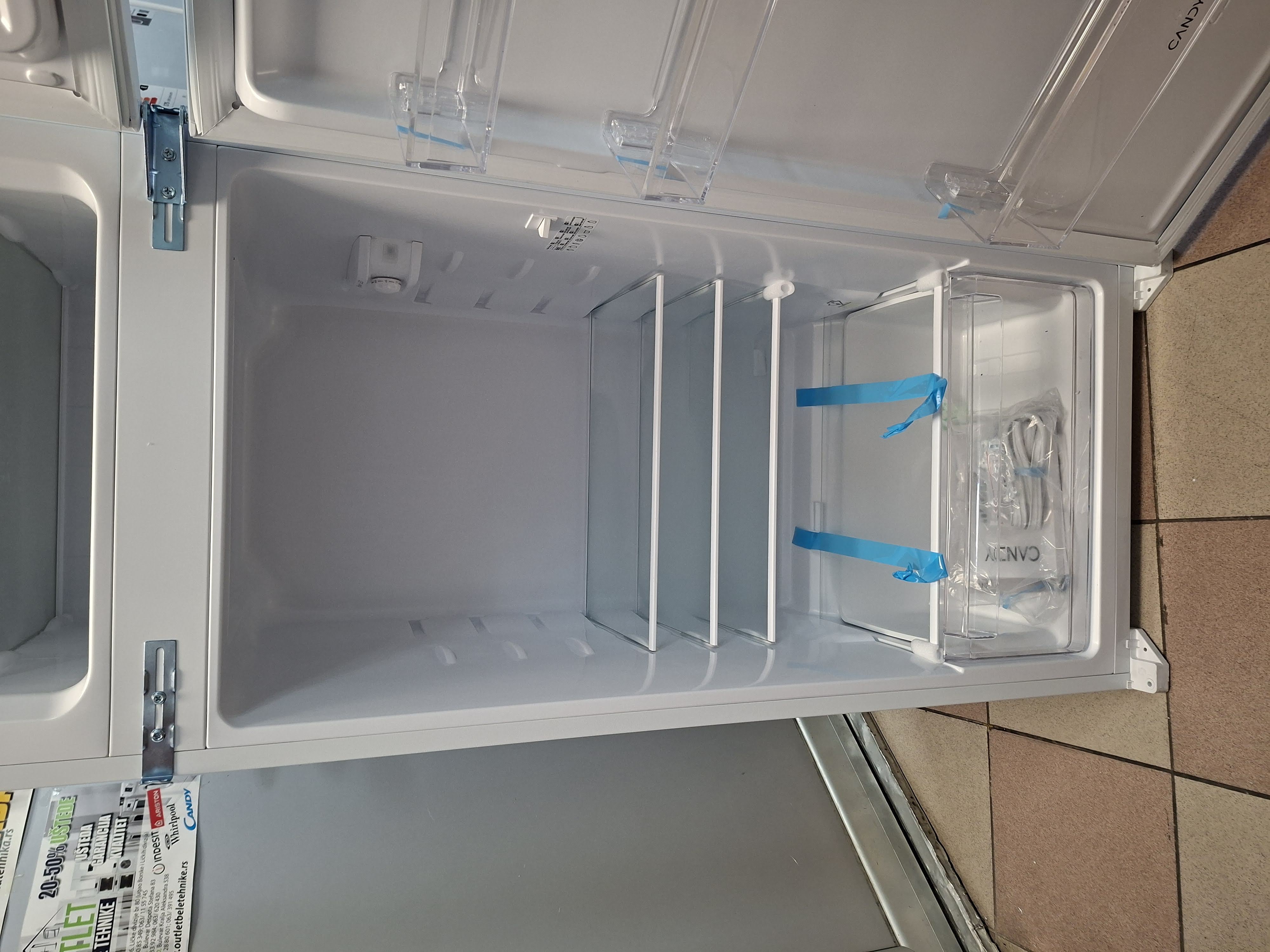 Ugradni frižider Candy CFBD 2450/2EH , 144cm